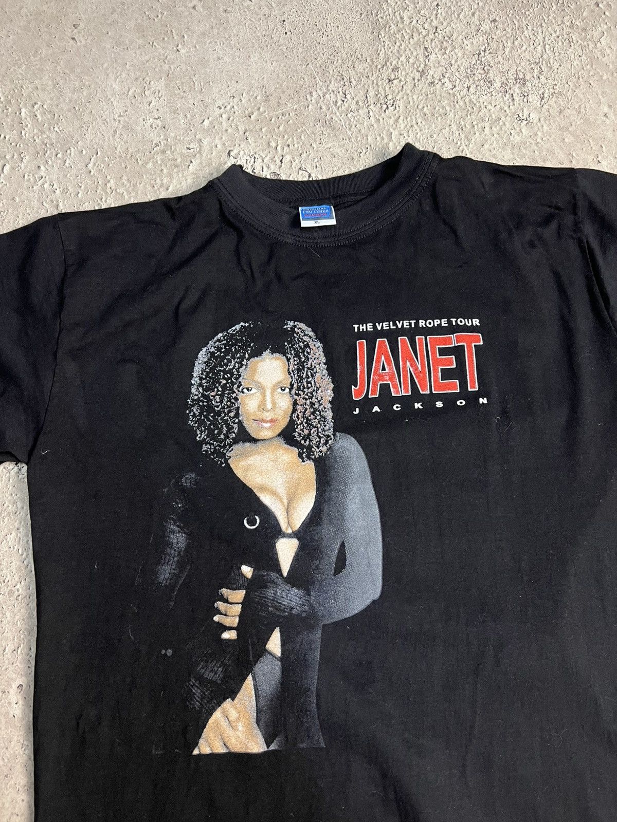Band Tees × Vintage Vintage Janet Jackson 1990 Band T-shirt Size US L / EU 52-54 / 3 - 3 Thumbnail