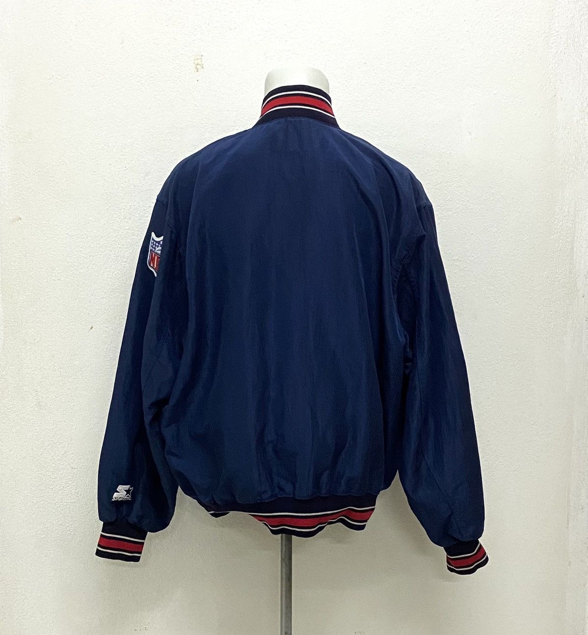 NFL × Starter × Vintage 90'S STARTER X NEW ENGLAND PATRIOTS VINTAGE NFL Size US XL / EU 56 / 4 - 4 Thumbnail