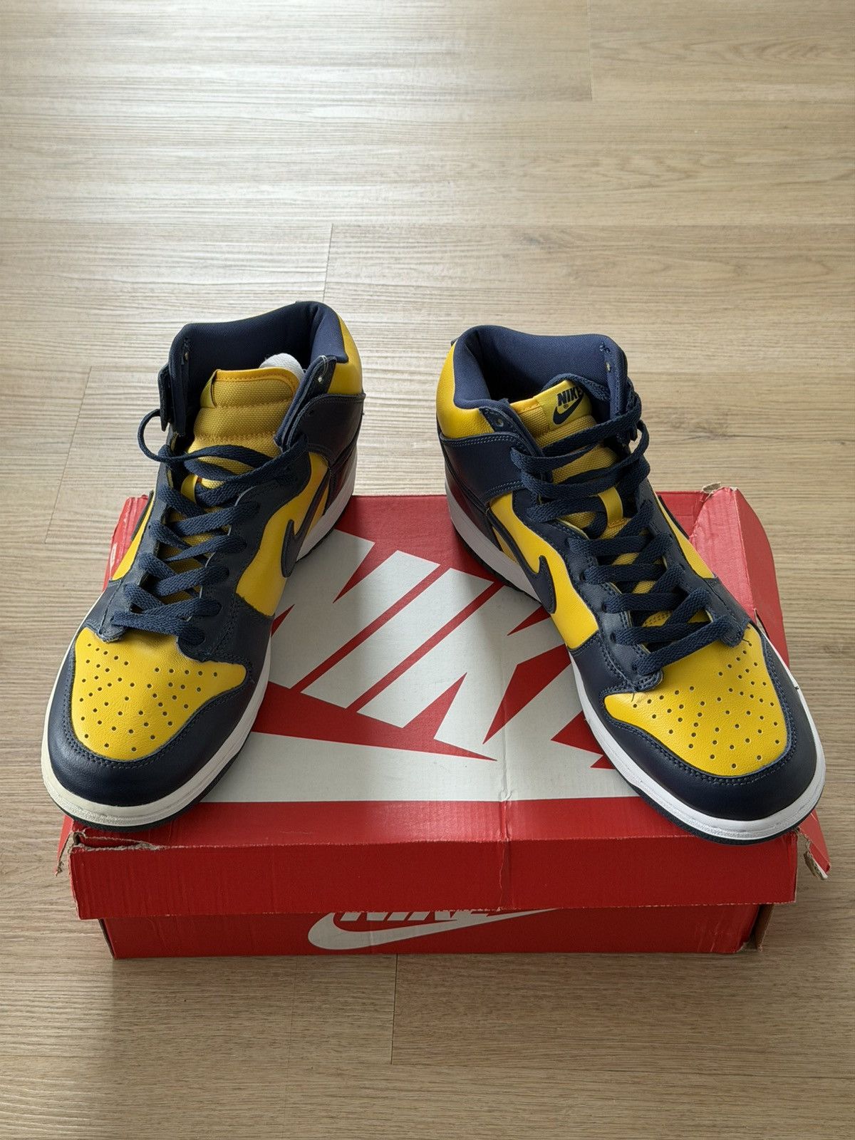 Nike Nike Dunk High Michigan Size US 9.5 / EU 42-43 - 11 Thumbnail