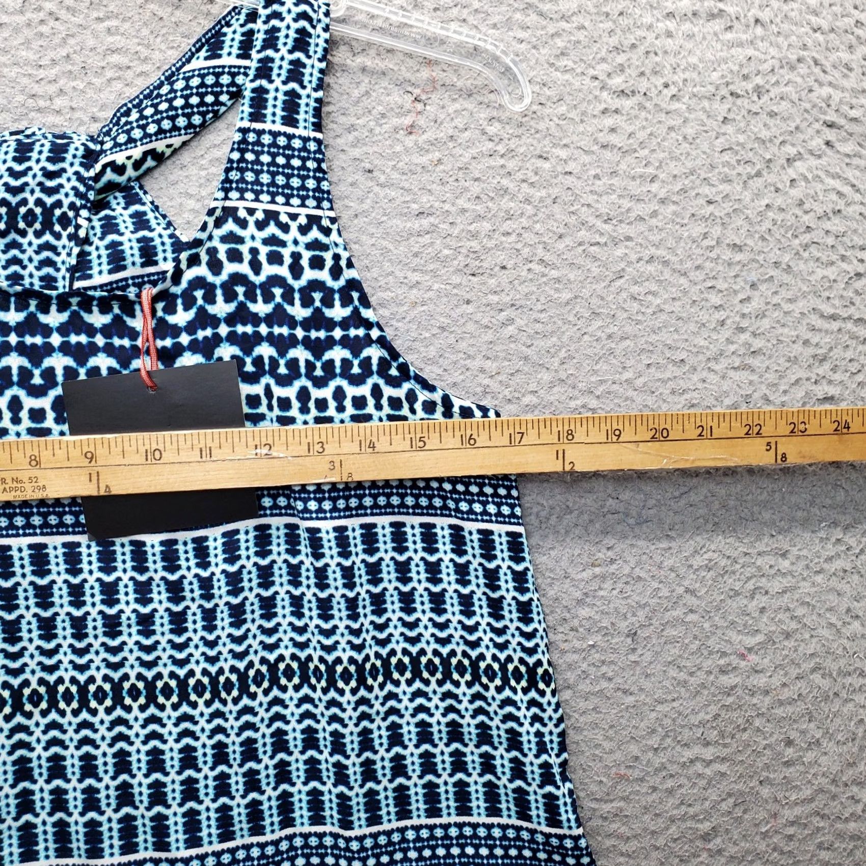 Cynthia Rowley Cynthia Rowley Tank Top Womens Small Multicolor Pattern Stretch Sleeveless Racerback - Size S Womens Tank Top Size S / US 4 / IT 40 - 4 Thumbnail