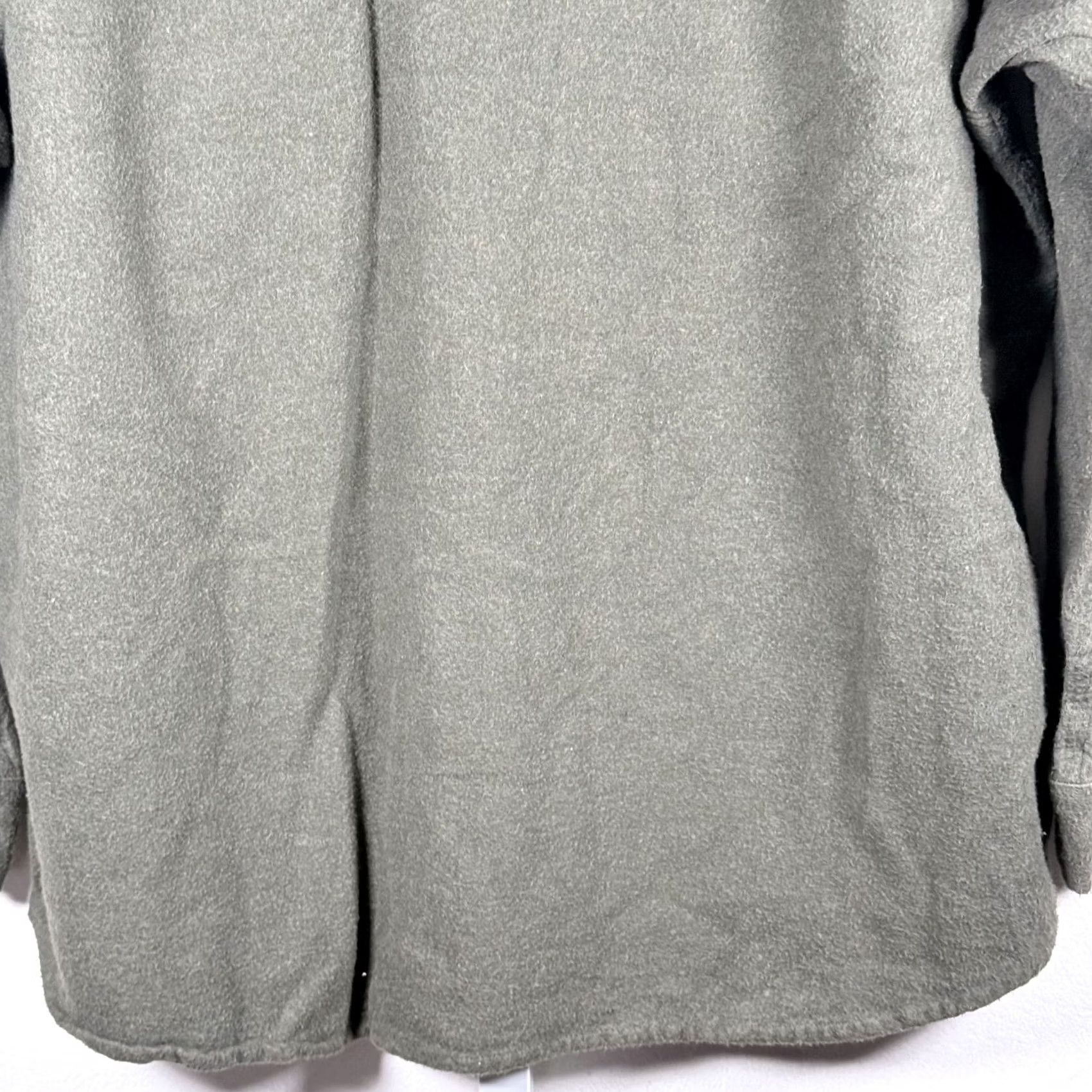Vintage C.E. Schmidt Workwear Shirt Men's Gray Long Sleeve Pockets Winter - Size 2XL Size US XXL / EU 58 / 5 - 5 Thumbnail