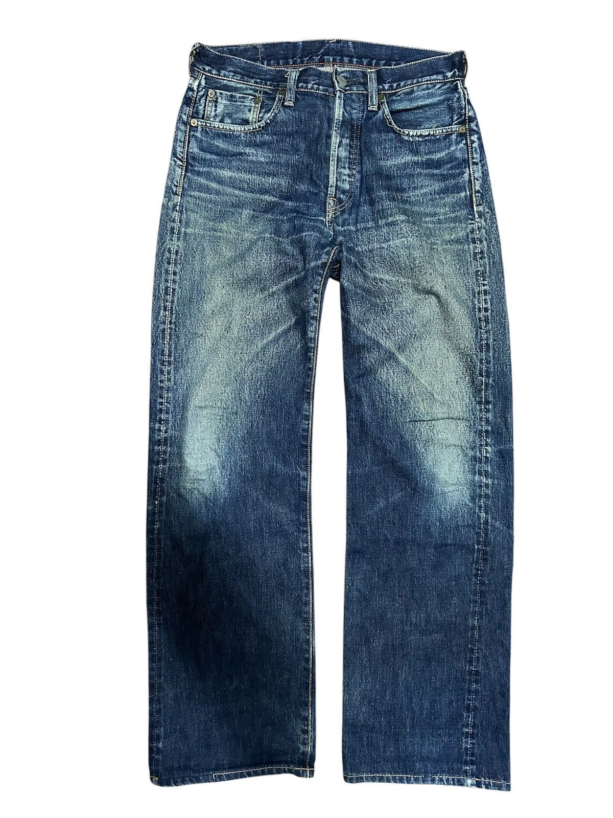 45rpm R by 45Rpm Indigo Blue Selvedge Denim Jeans Size US 31 - 1 Thumbnail