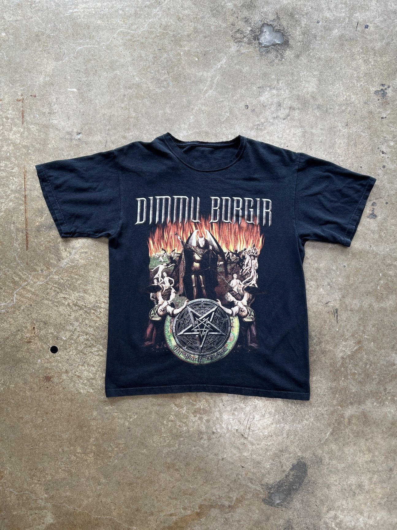 Band Tees Vintage 2007 Dimmu Borgir Sorte Diaboli Band Tee Large Size US L / EU 52-54 / 3 - 2 Thumbnail