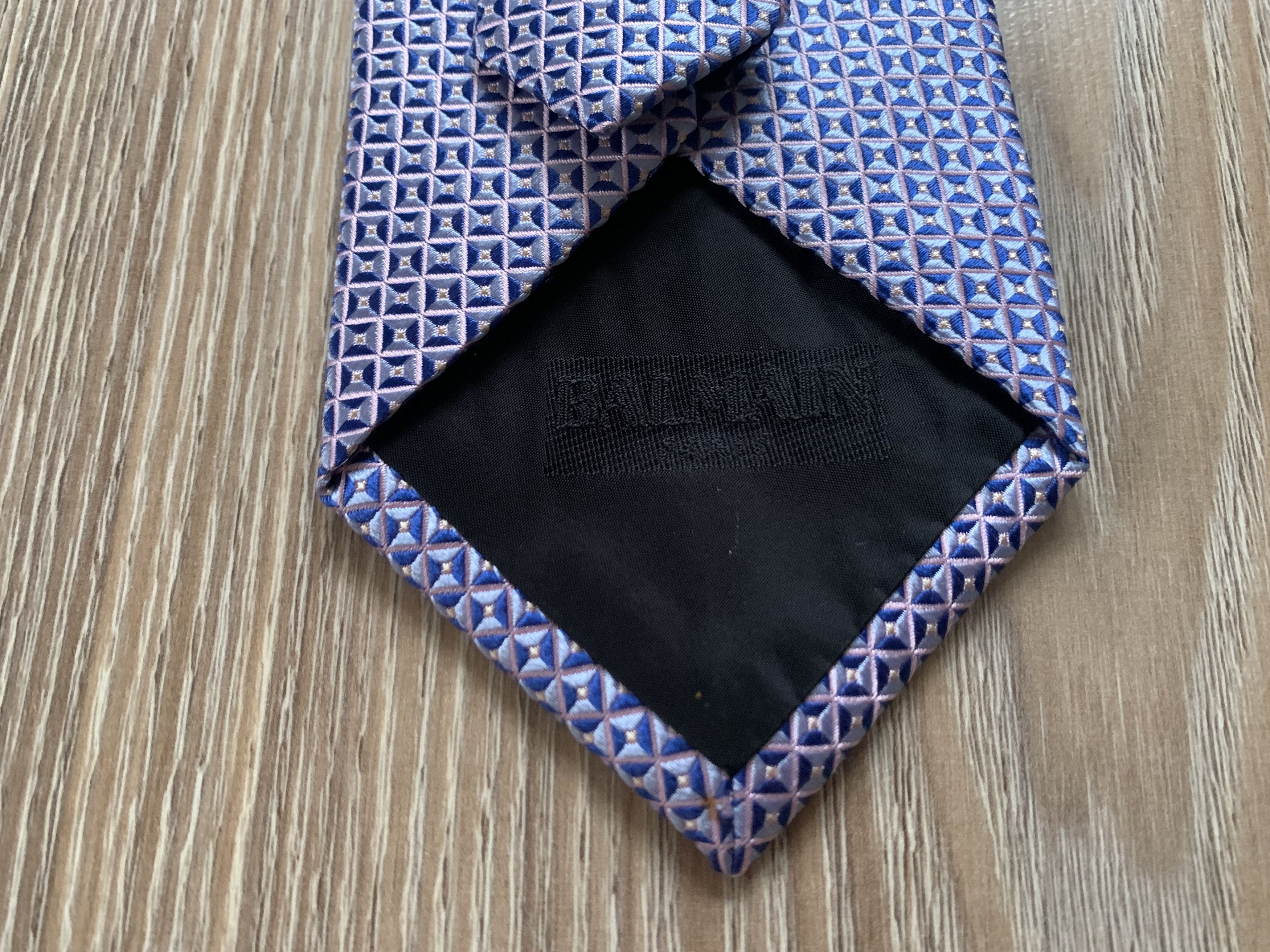 Balmain Balmain Patterned Silk Tie Size ONE SIZE - 9 Thumbnail