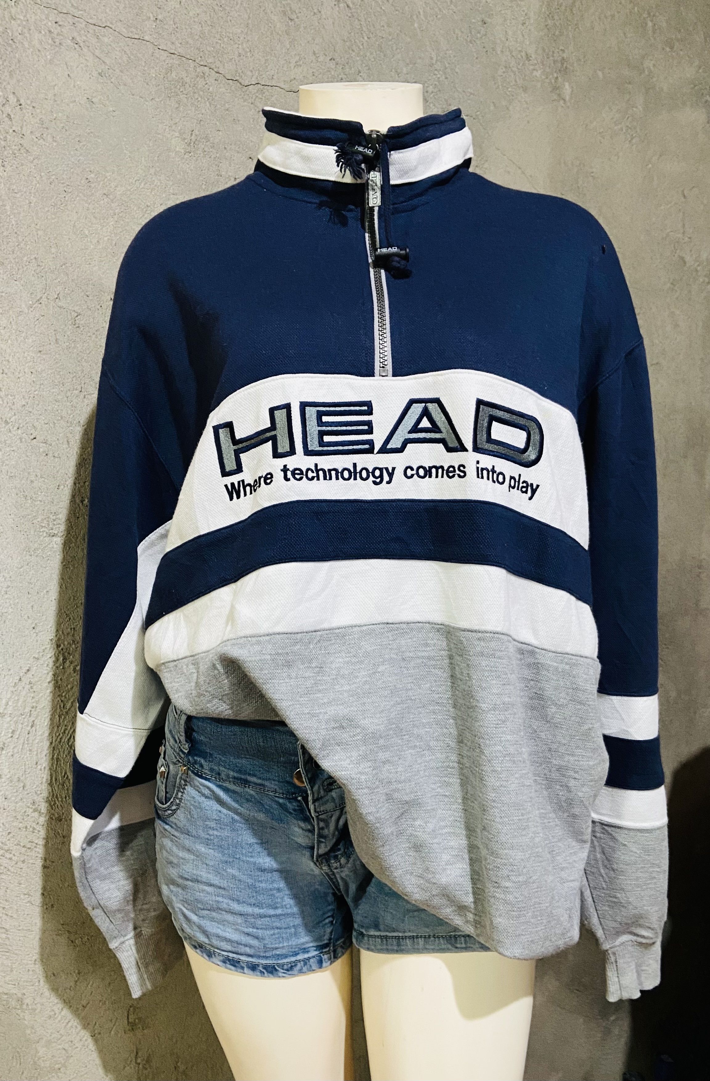 Japanese Brand × Vintage HEAD where technology comes into play Size US XL / EU 56 / 4 - 1 Thumbnail