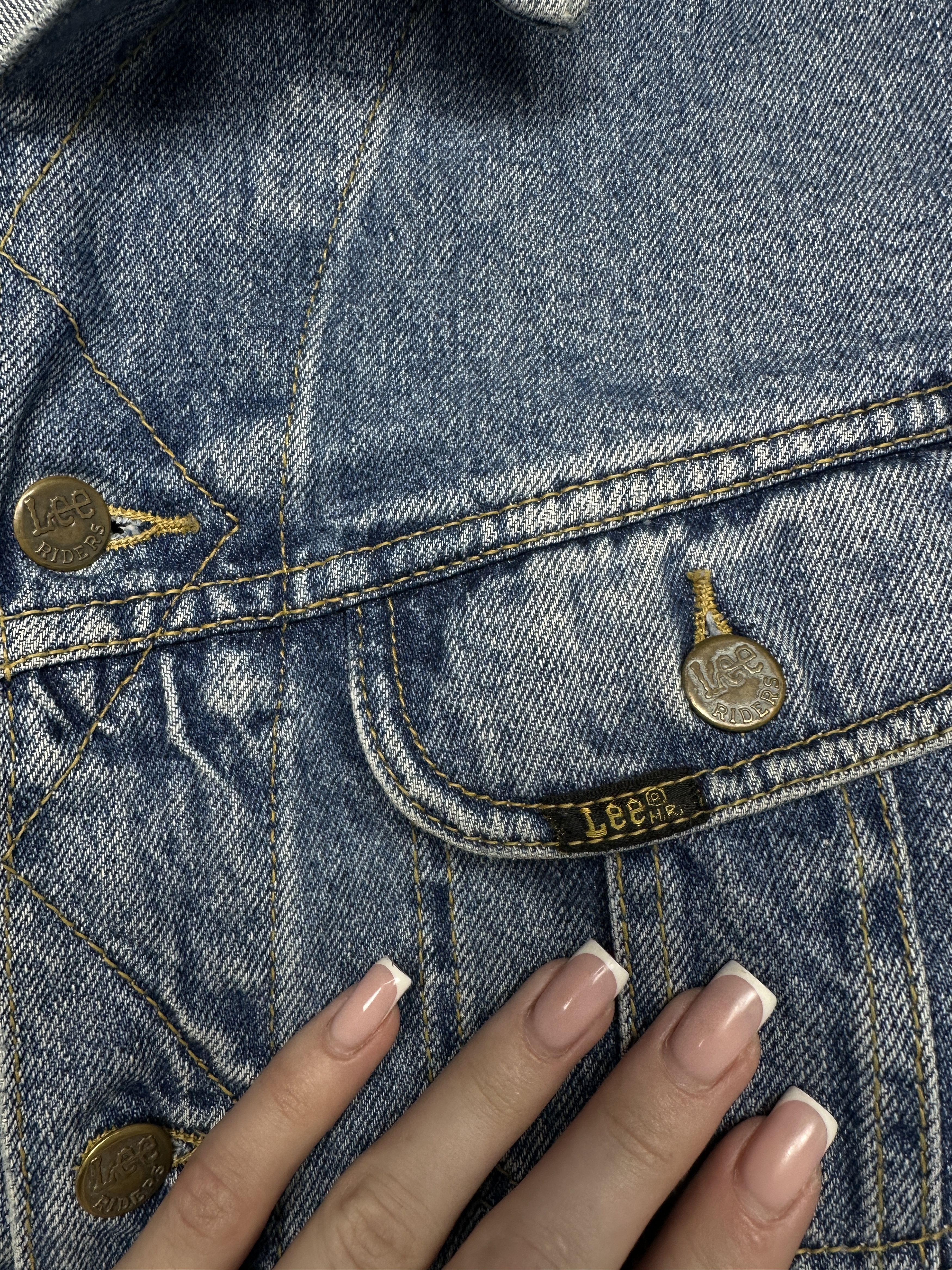 Lee Vintage Mens Rider Denim Jacket