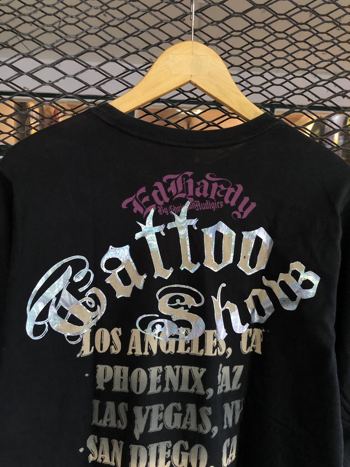 Christian Audigier × Ed Hardy × Vintage ED HARDY CHRISTIAN AUDIGIER TATTO SHOW LONG SLEEVE Size US M / EU 48-50 / 2 - 8 Thumbnail