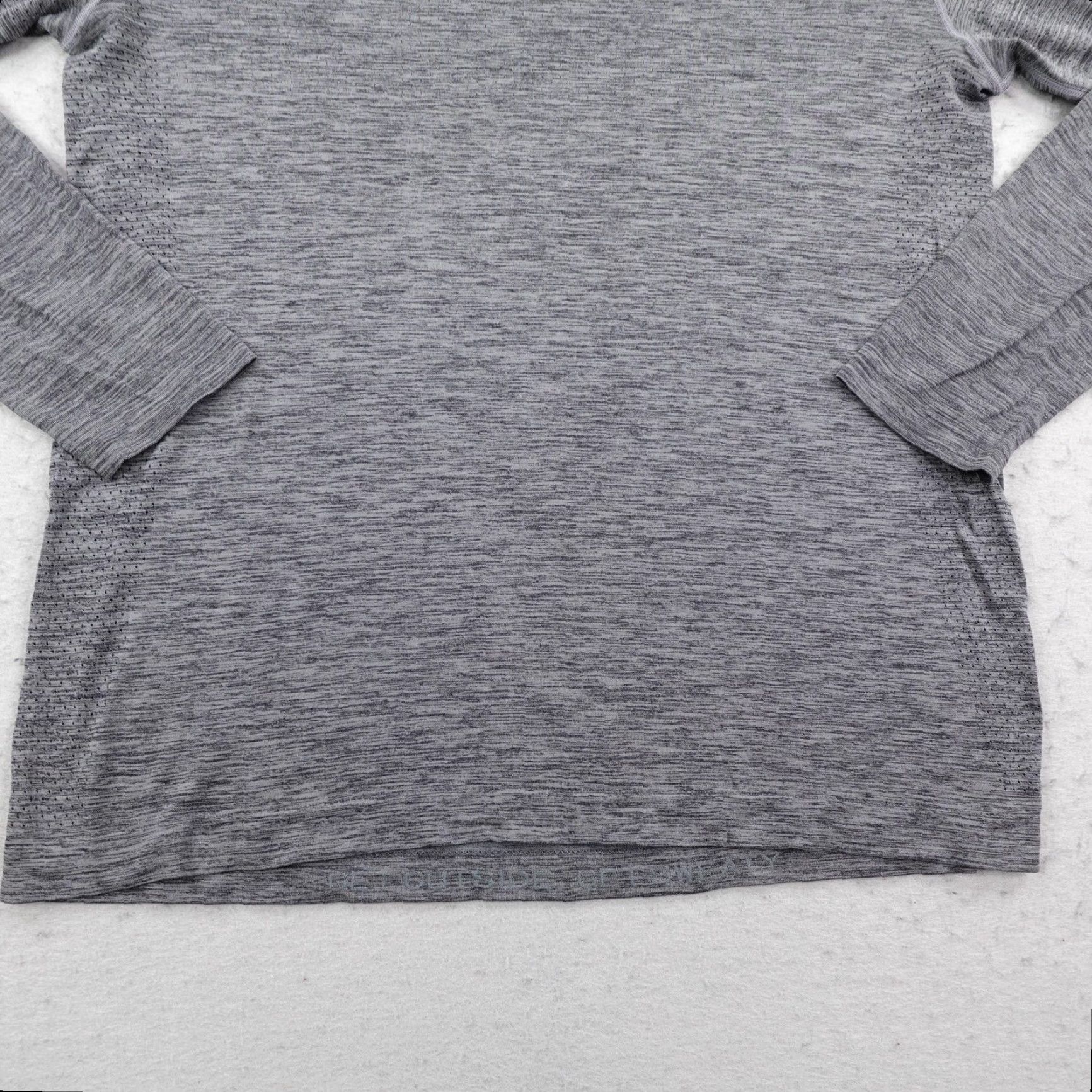 Lululemon Lululemon Shirt Mens XL Gray Metal Vent Tech Performance Long Sleeve Athletic Size US XL / EU 56 / 4 - 3 Thumbnail