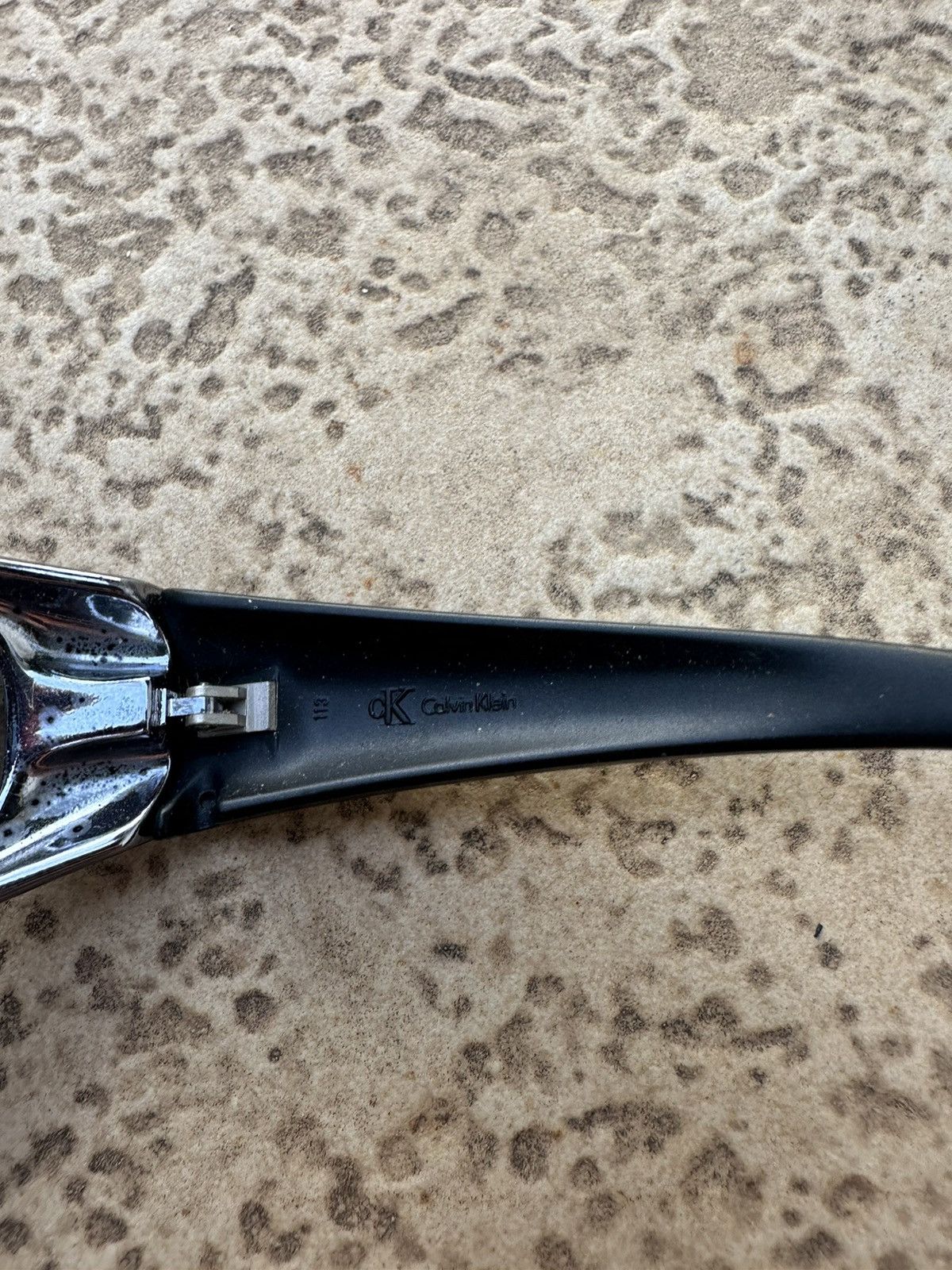 Calvin Klein × Vintage Calvin Klein Vintage Sunglasses cK3001 Silver Size ONE SIZE - 5 Thumbnail