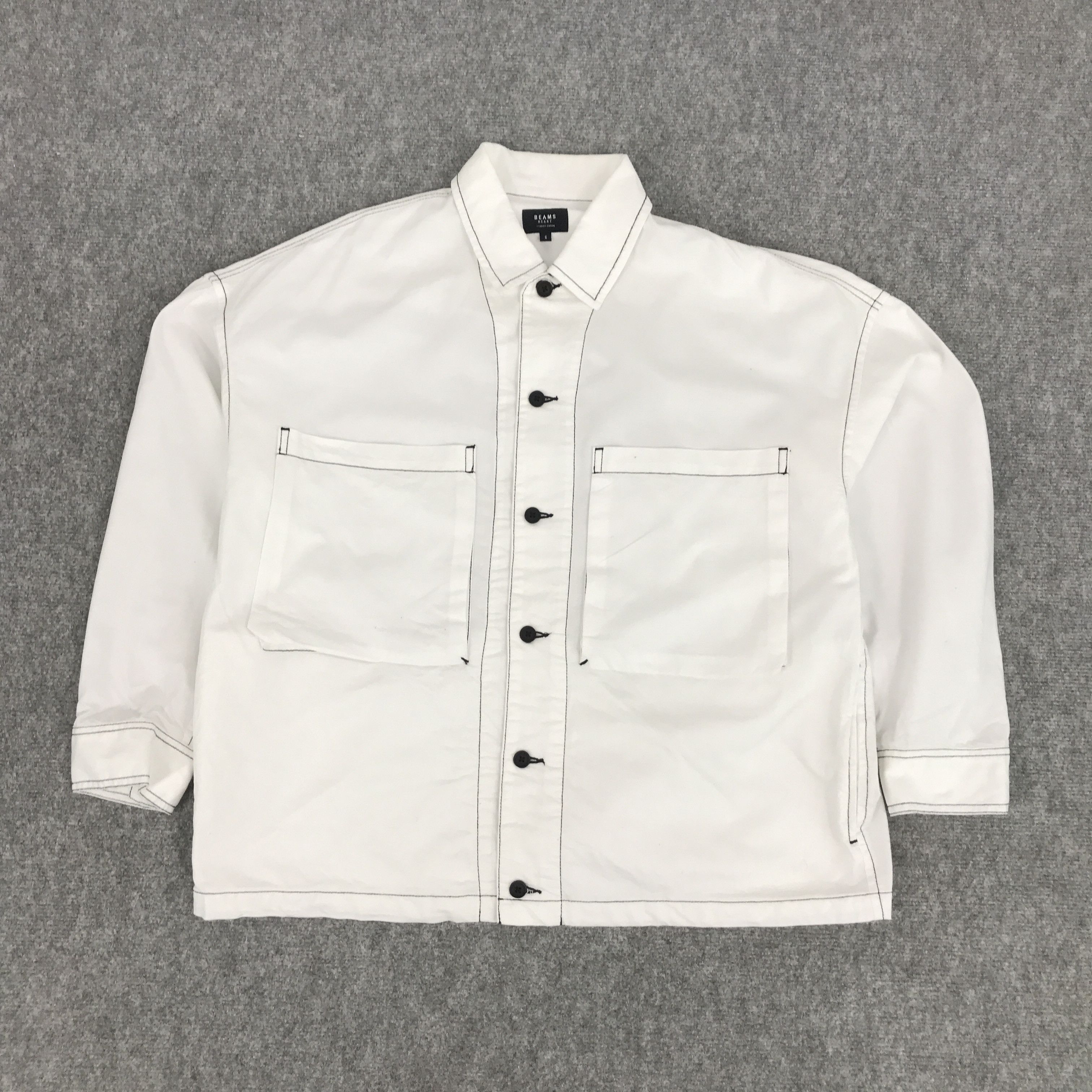 Beams Plus × Japanese Brand BEAMS HEART JAPAN BRAND BUTTON UP JACKET Size US S / EU 44-46 / 1 - 1 Thumbnail