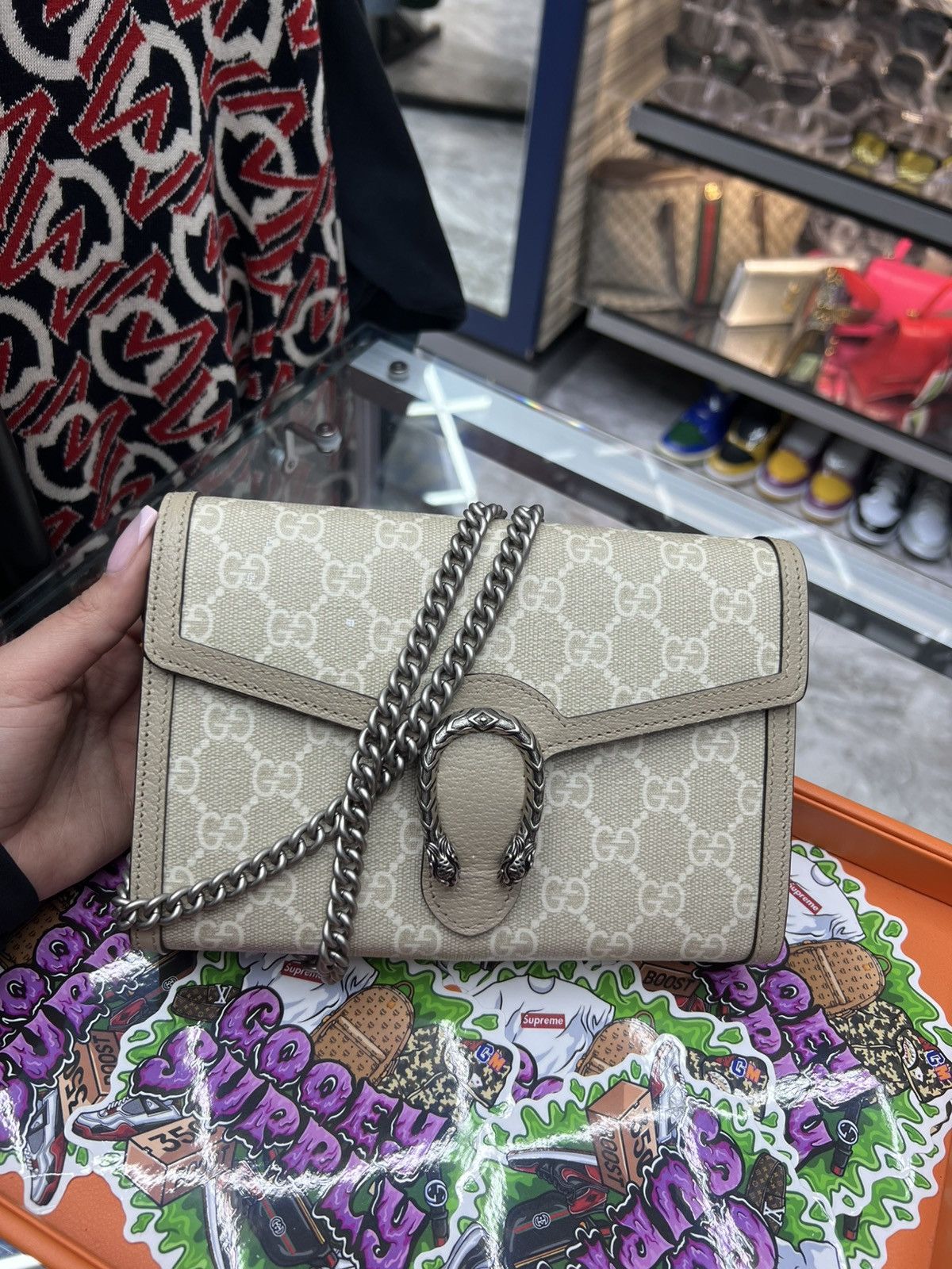 Gucci Gucci Dionysus Chain Wallet Size ONE SIZE - 1 Thumbnail