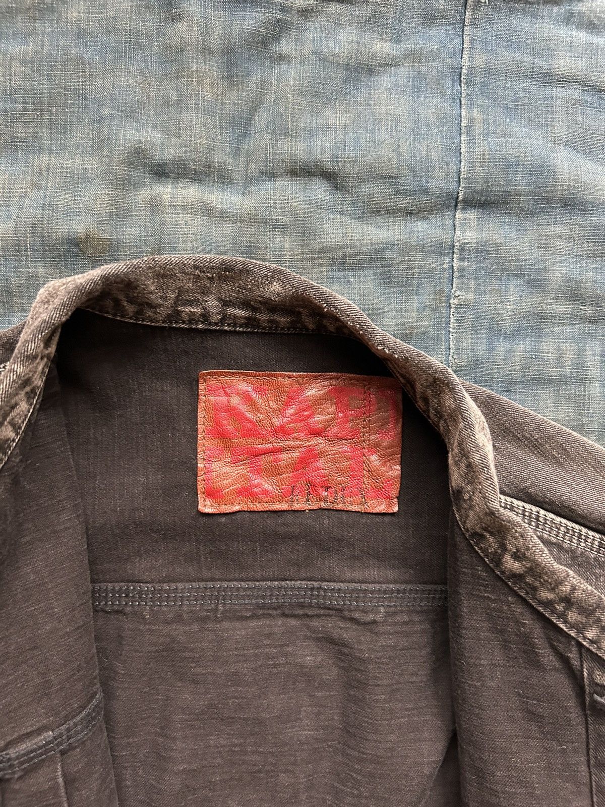Kapital × Kapital Kountry Kapital black and indigo denim 1st jacket Size US S / EU 44-46 / 1 - 10 Thumbnail