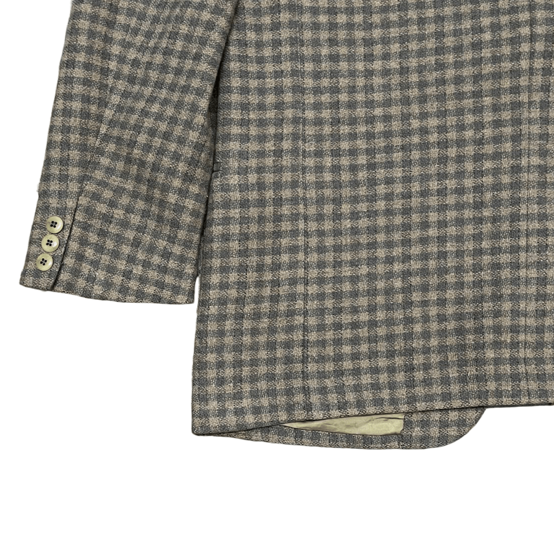 Valentino Vintage Valentino Garavani Wool Cahsmere houndstooth Blazer Size US L / EU 52-54 / 3 - 15 Thumbnail