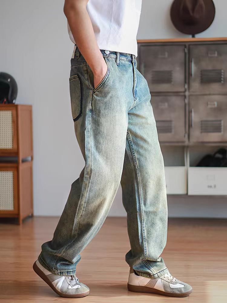 Japanese Brand × Vintage Vintage Washed Jeans Loose Casual Pants Size US 32 / EU 48 - 3 Thumbnail