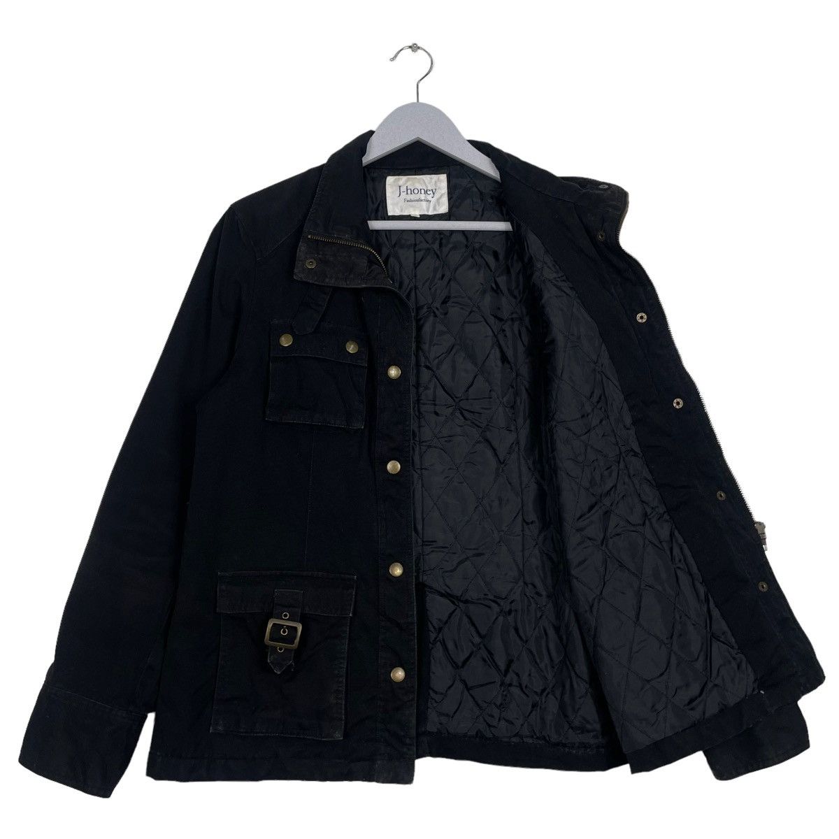 Japanese Brand 💥JHONEY CHORE BUTTON HYBRID COMBAT JACKET Size US M / EU 48-50 / 2 - 8 Thumbnail