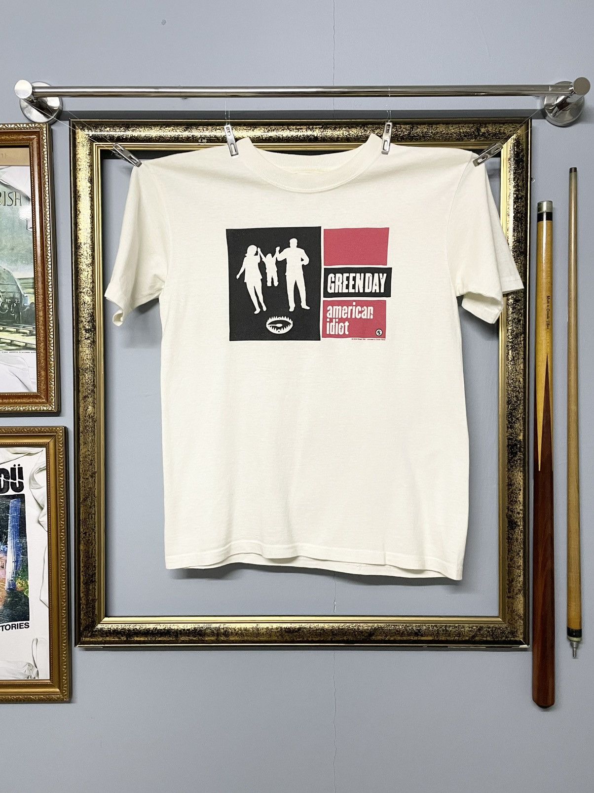 Vintage Vintage Greenday American Idiot Tour 2005 Cropped Tshirt Size US S / EU 44-46 / 1 - 1 Thumbnail