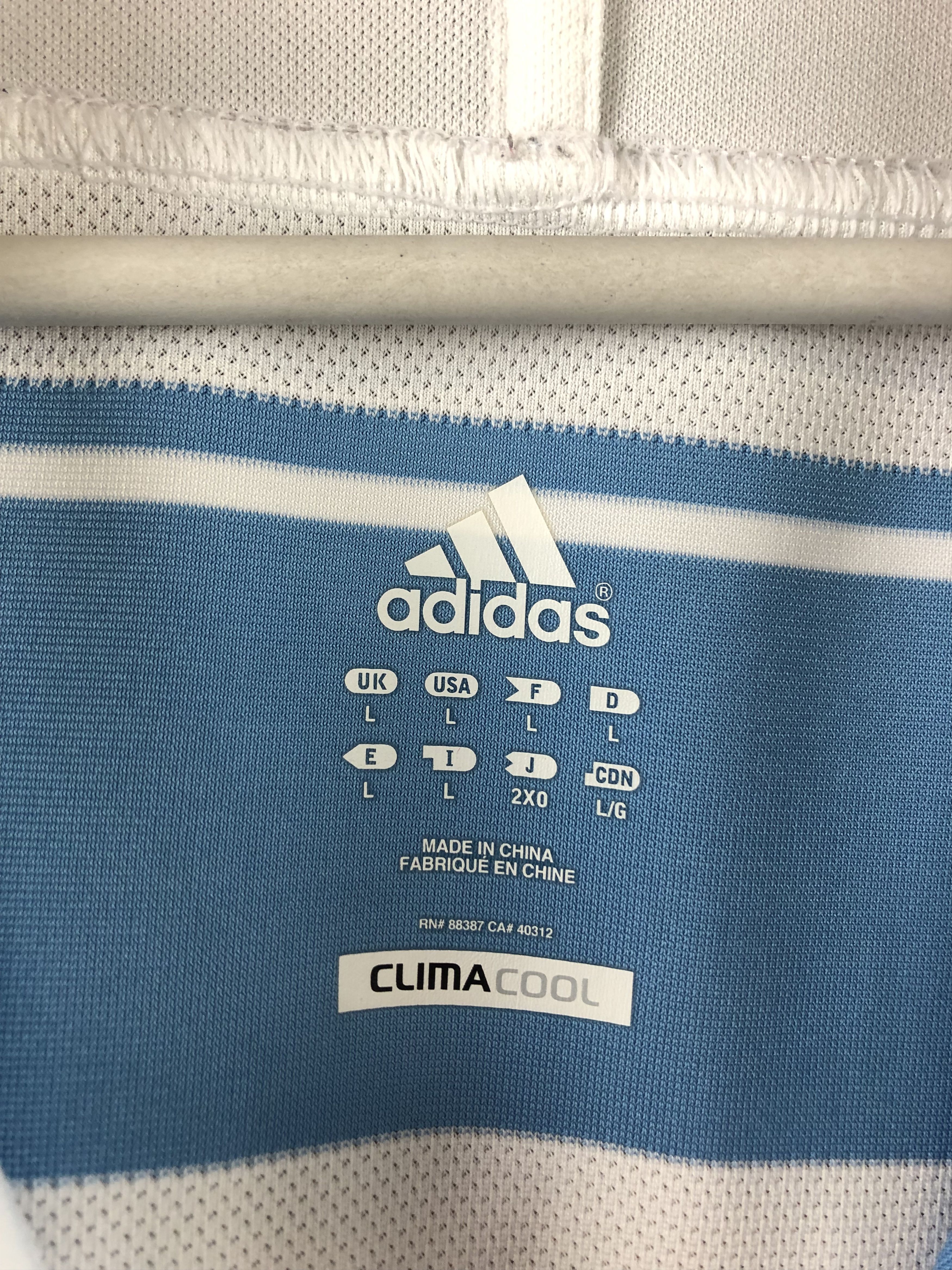 Adidas × Vintage Argentina Rugby Jersey 2011 Rugby Shirt Adidas Rare Size US L / EU 52-54 / 3 - 6 Thumbnail