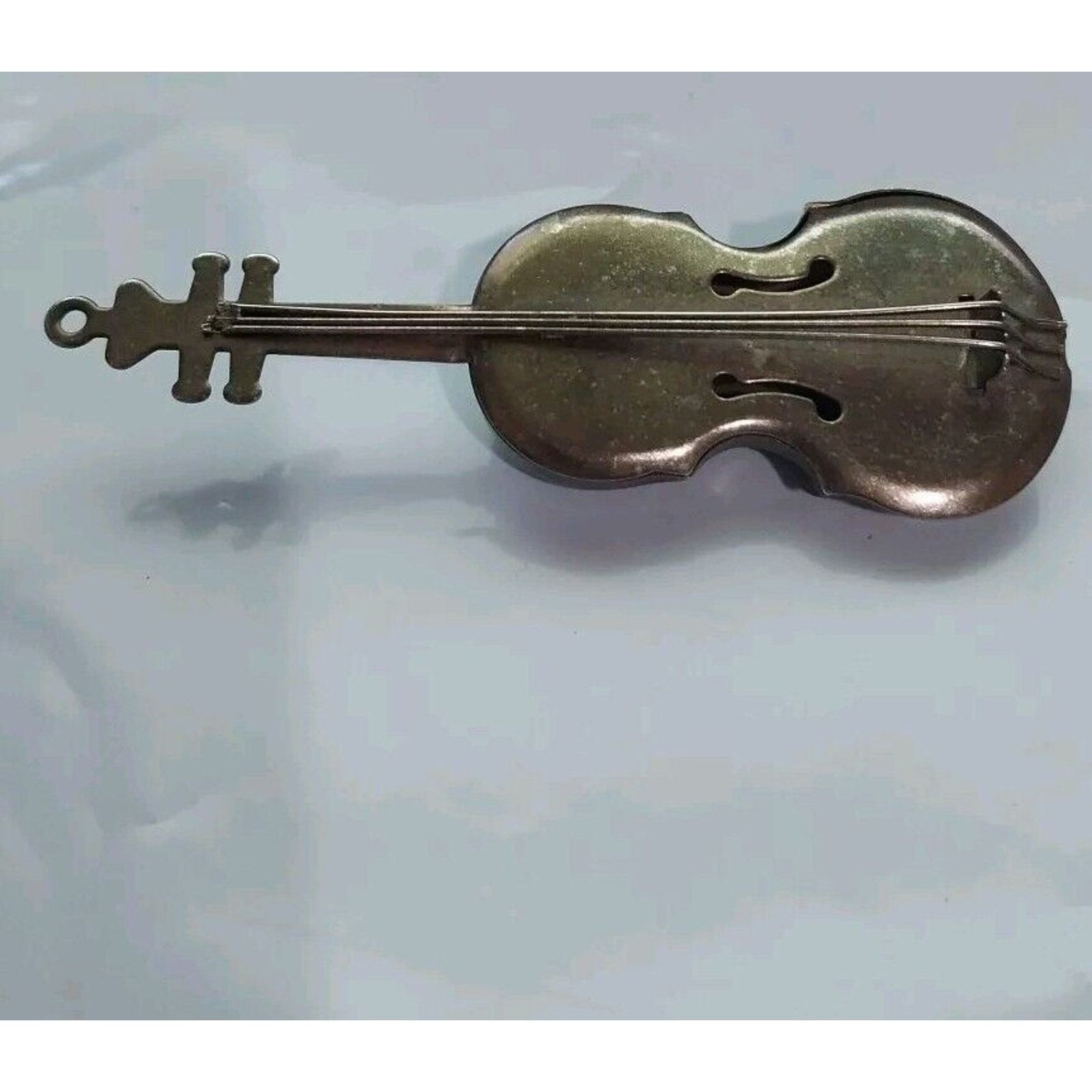 Other Violin Vintage Pin 3 1/2 Inch Size ONE SIZE - 1 Thumbnail