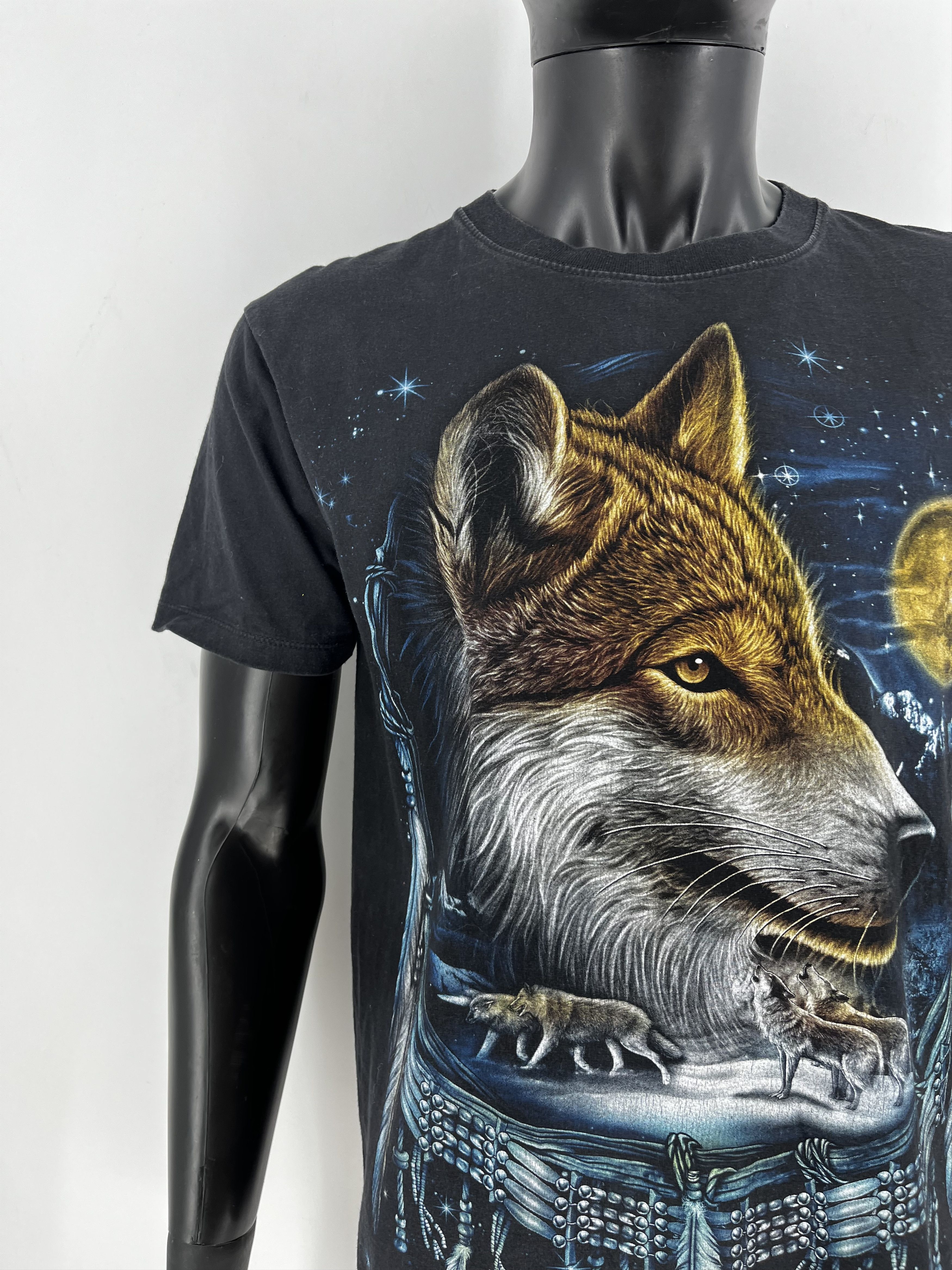 Other Double Sided Wolf Moon Tee All Over Animal Print M Size US M / EU 48-50 / 2 - 7 Thumbnail