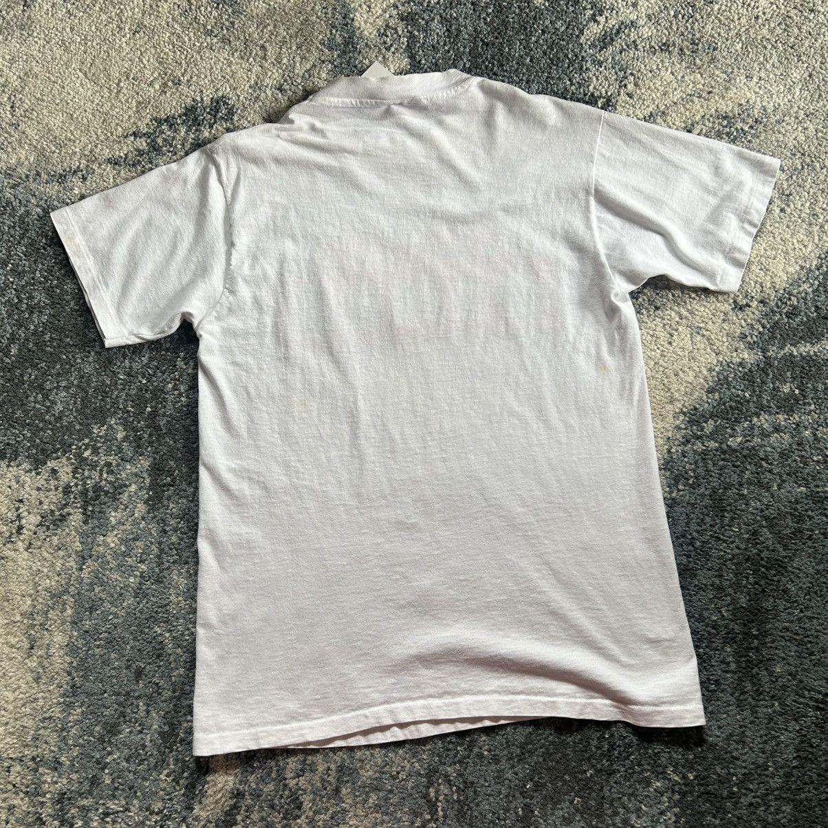 Vintage FOG CiTY DiNER U.S.A. SLUBBY PUFF PRiNT SiNGLE STiTCH TEE Size US M / EU 48-50 / 2 - 18 Thumbnail