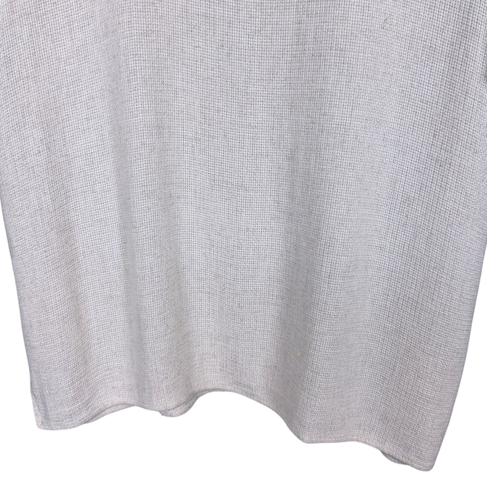 Other Vintage Briggs New York Women's Medium Linen Blend Blouse Size M / US 6-8 / IT 42-44 - 3 Thumbnail