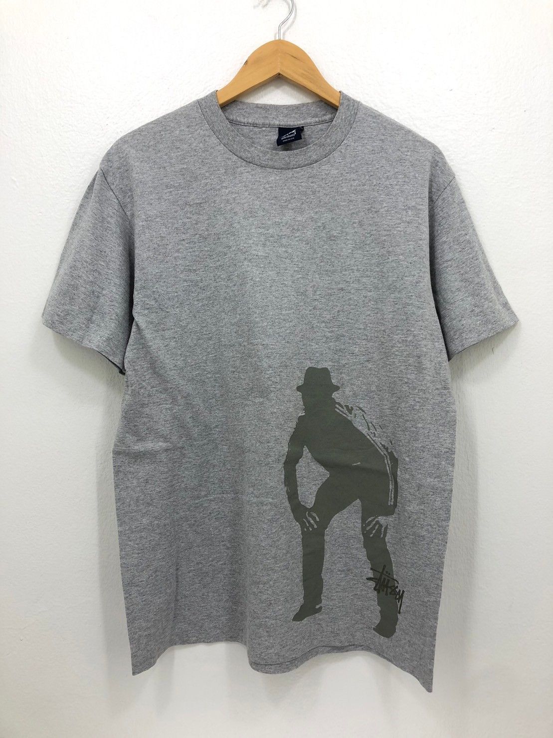 Vintage 90's STUSSY run DMC Shirt BN