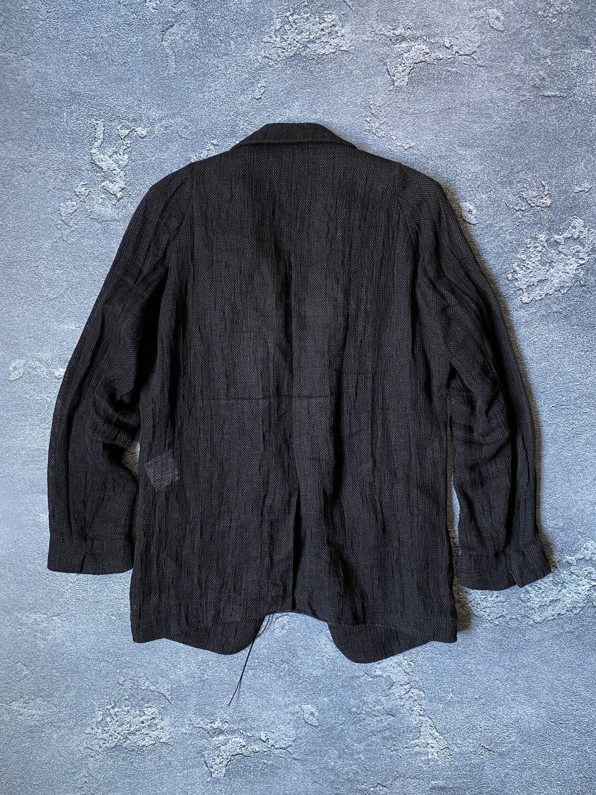 Individual Sentiments Individual Sentiments SS11 Lace Up Sheer Metal Effect Jacket Size US M / EU 48-50 / 2 - 8 Thumbnail