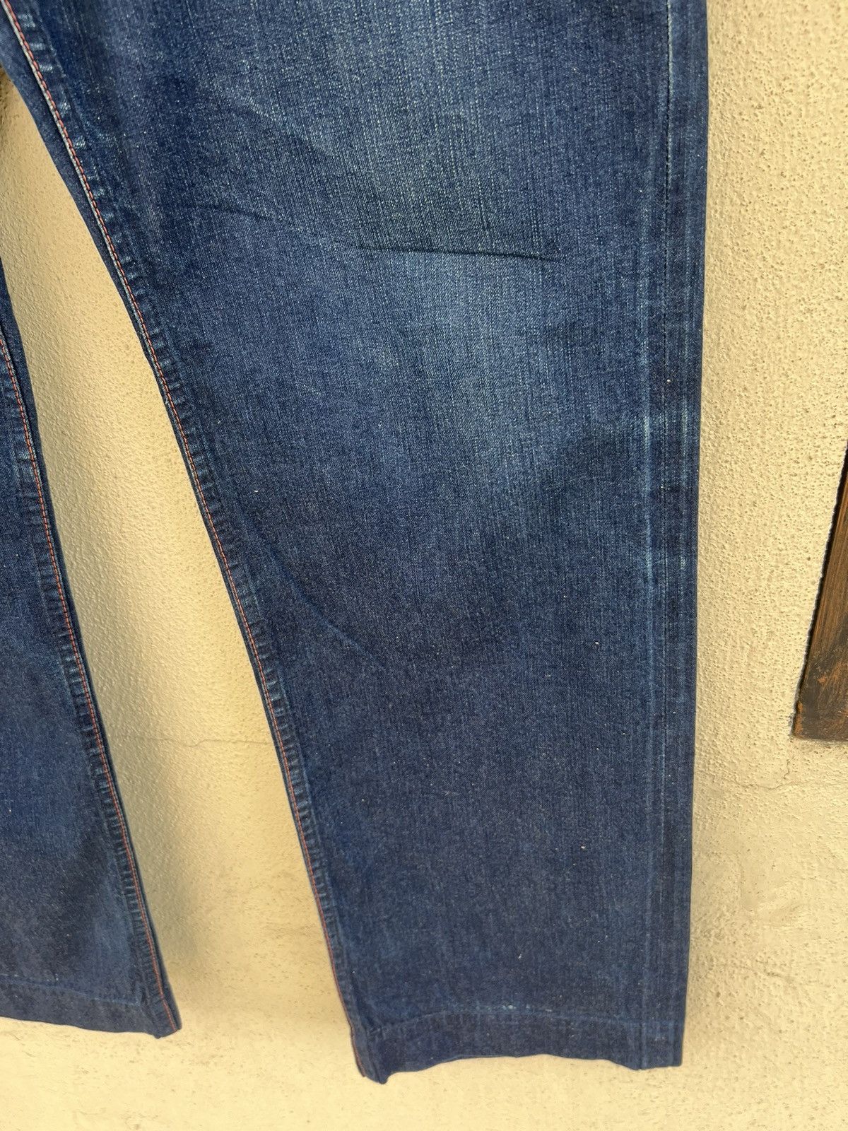 Hiroshi Kato KATO Japan Faded Indigo Denim Work Pant Size US 34 / EU 50 - 12 Thumbnail