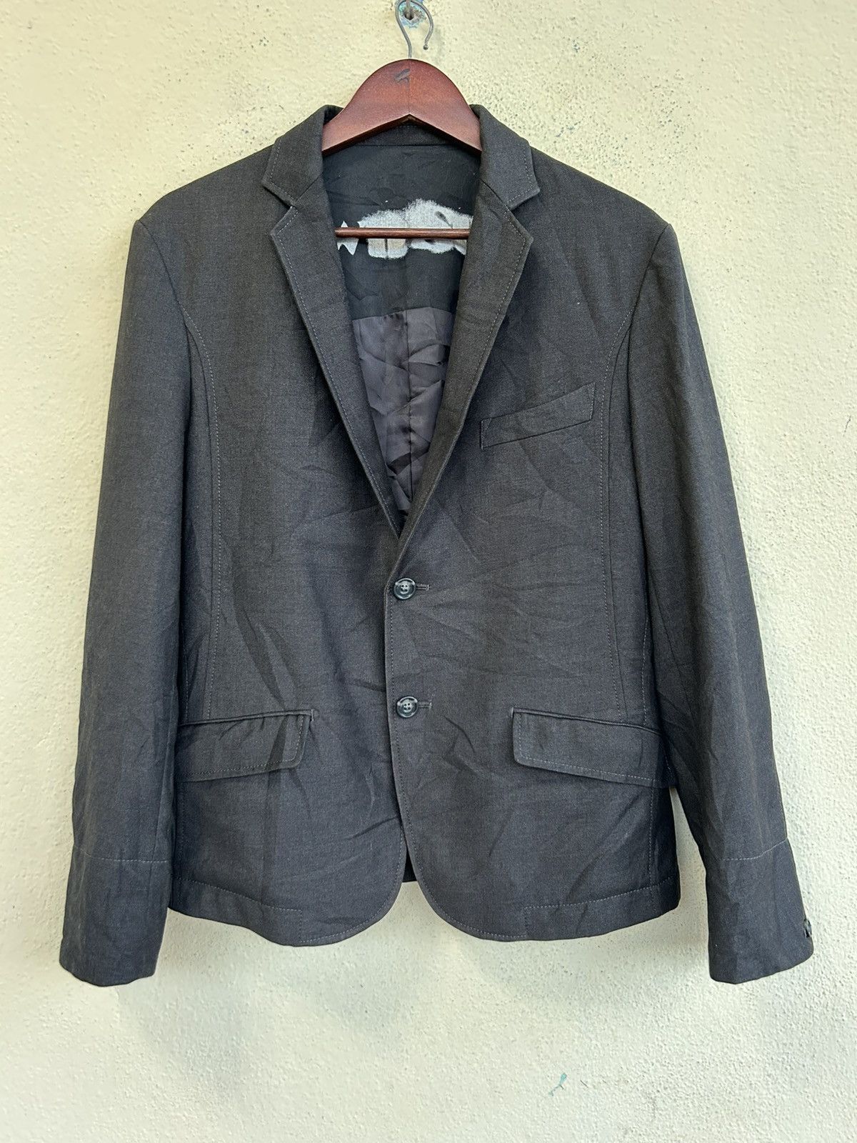 Japanese Brand PPFM Brown N Sugar Blazer Jacket Size L / US 10 / IT 46 - 1 Thumbnail