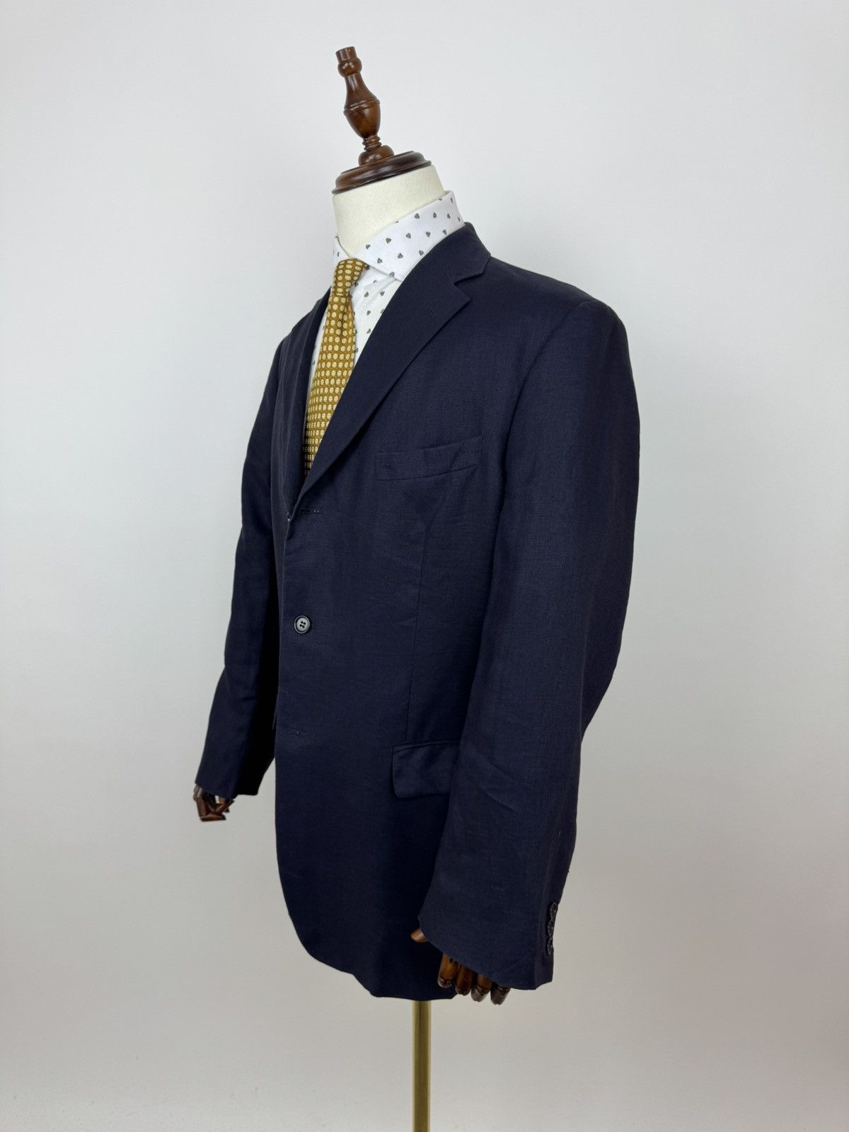 Balmain Balmain Paris Linen Blazer Vintage Sport Jacket Three Button Size 42R - 4 Thumbnail