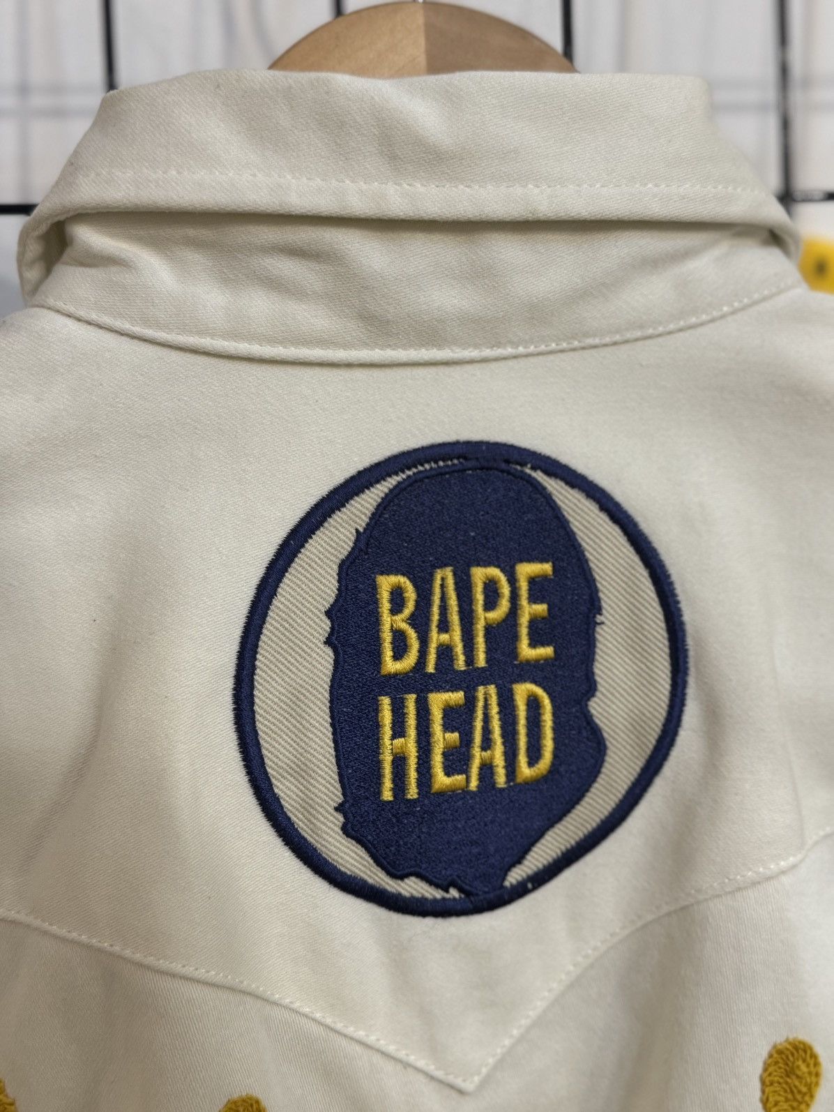 Bape Варе Bape long sleeve work button up shirt Size US M / EU 48-50 / 2 - 3 Thumbnail