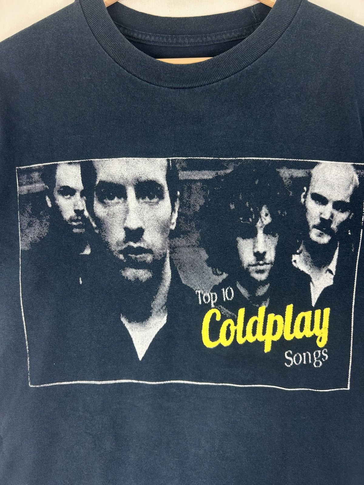 Band Tees × Vintage Vintage Coldplay Band Line up Photo prints / Chris Martin Size US M / EU 48-50 / 2 - 5 Thumbnail