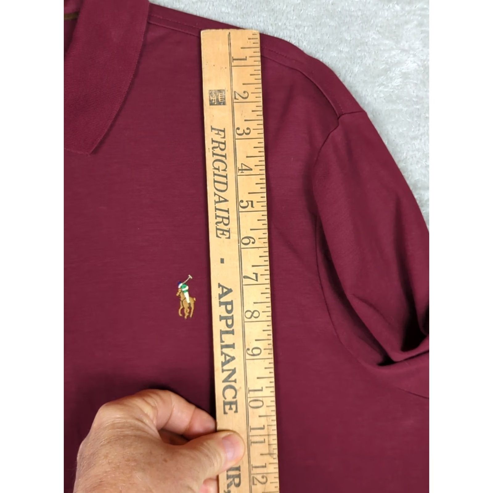 Polo Ralph Lauren Polo Ralph Lauren Shirt Mens XL Golf Long Sleeve Lightweight Burgundy Size US XL / EU 56 / 4 - 6 Thumbnail