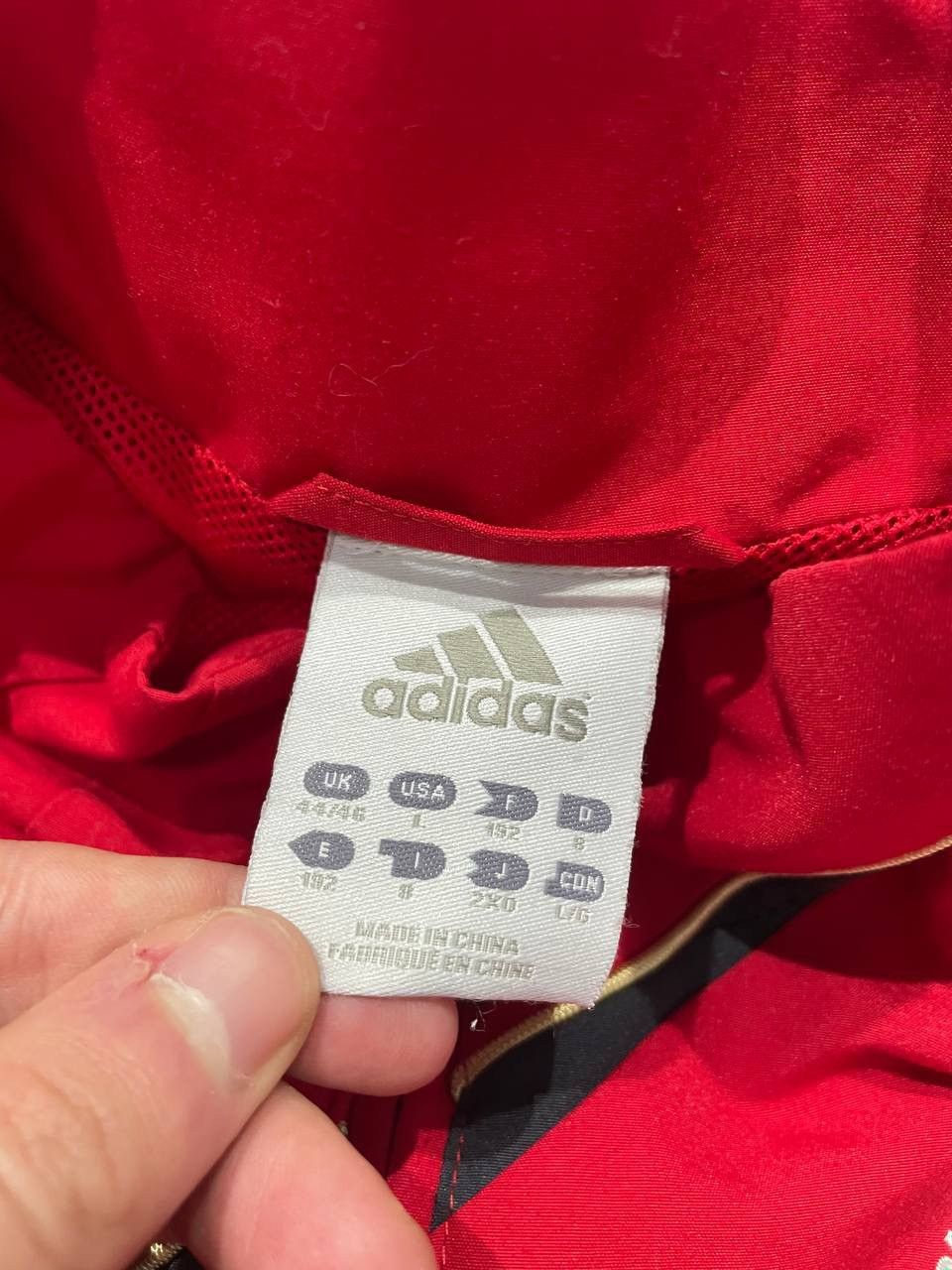 Adidas Vintage Adidas Liverpool 2009 2010 Track Soccer Jacket Size US L / EU 52-54 / 3 - 10 Thumbnail