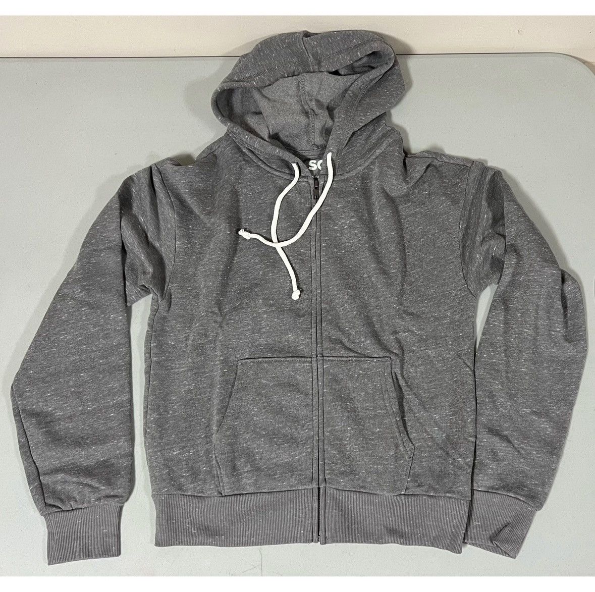 Vintage SO Gray Zipper Sweater Sweatshirt Hoodie Size S ⛓️ #winter Size US S / EU 44-46 / 1 - 1 Thumbnail