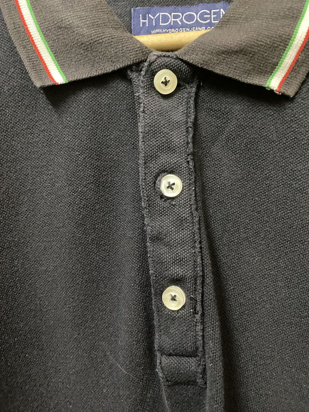 HYDROGEN Hydrogen Polo Shirt Small Logo Black Colour Size US M / EU 48-50 / 2 - 5 Thumbnail