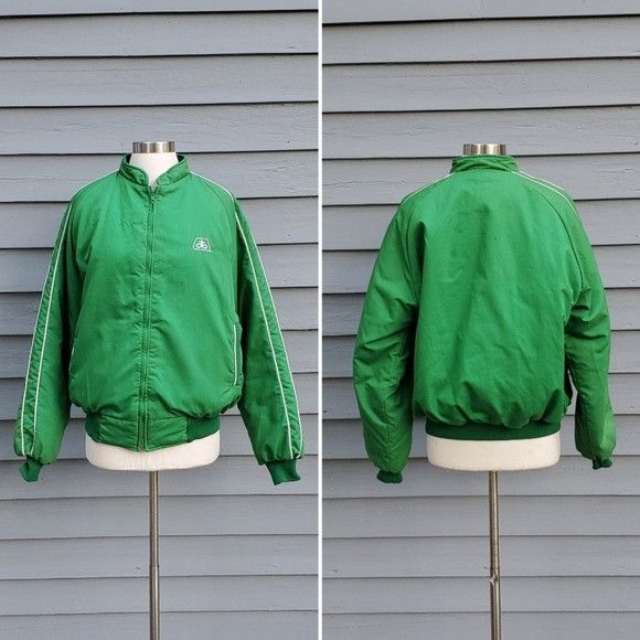 Vintage Vintage 90s y2k Green Pioneer Seed Logo Polysatin Puffer Bom Size US L / EU 52-54 / 3 - 7 Thumbnail