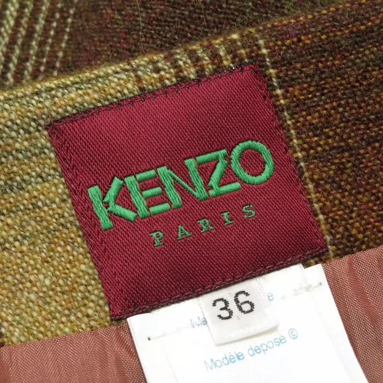 Kenzo KENZO 90s gradient wool skirt Size 24" / US 00 / IT 34 - 5 Thumbnail