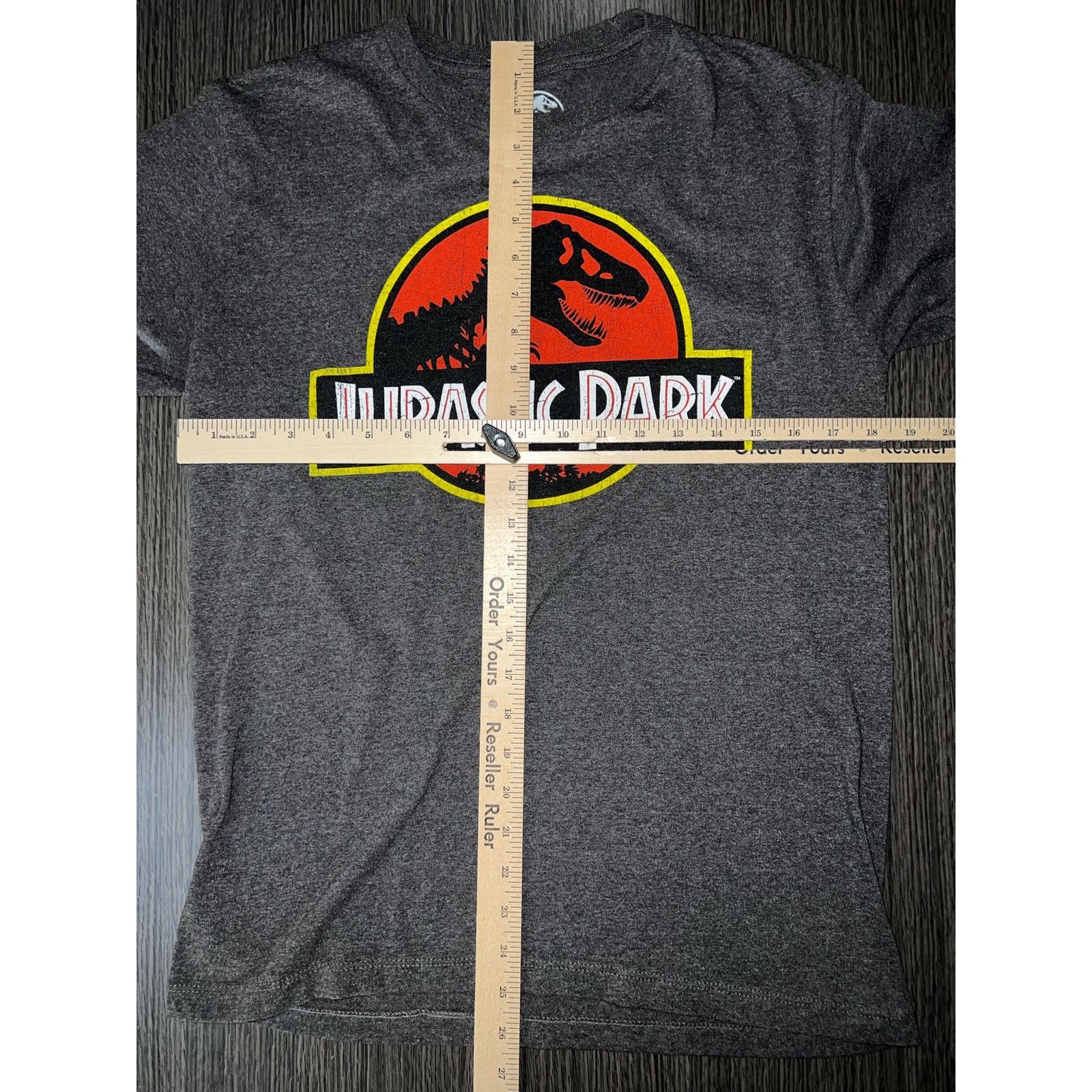 Other Jurassic Park T-Rex Logo Gray Shirt Size US M / EU 48-50 / 2 - 5 Thumbnail