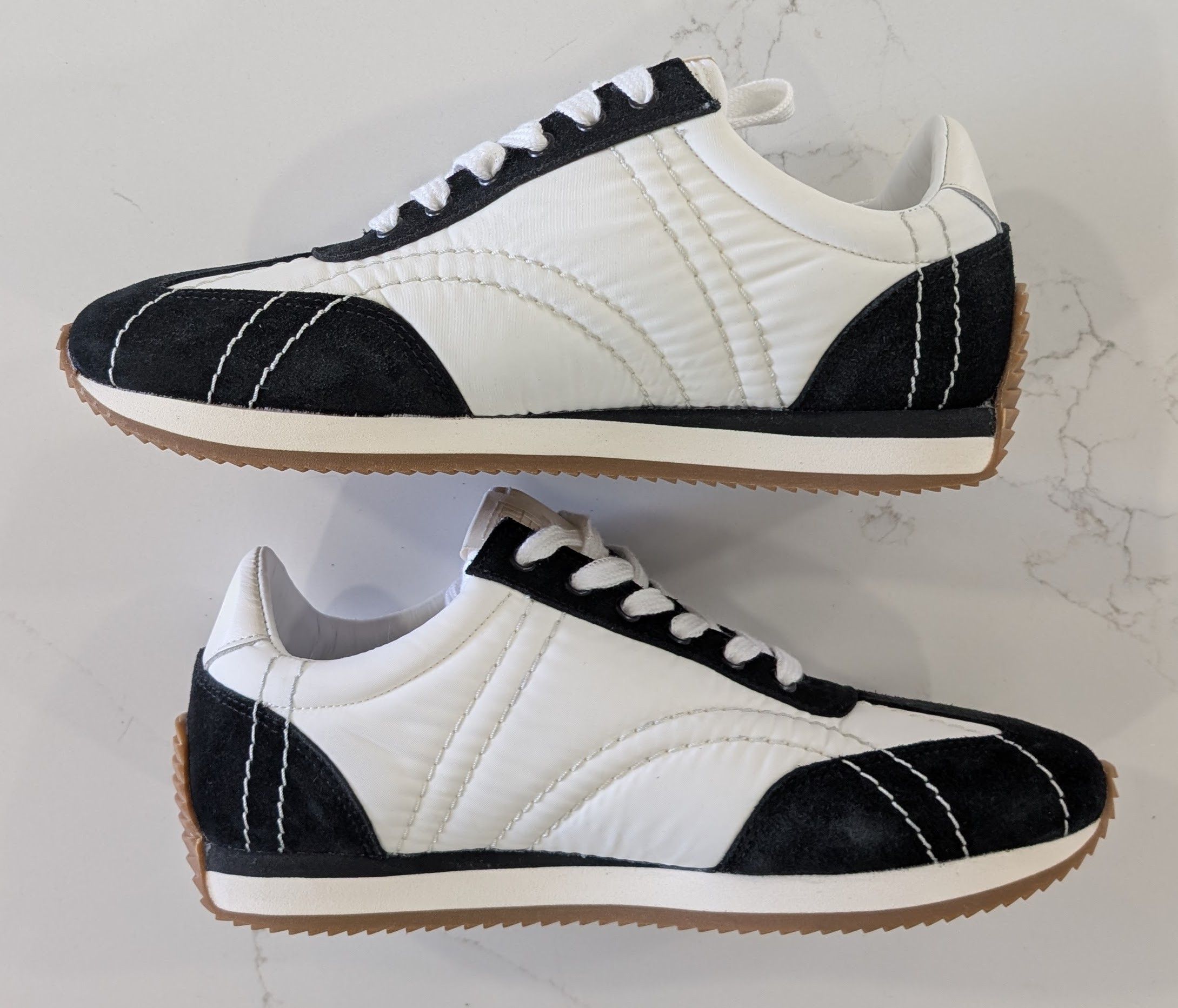 Other TOTEME Tech Fabric Sports Sneakers Black Off White Size 42 Size US 9.5 / EU 42-43 - 3 Thumbnail