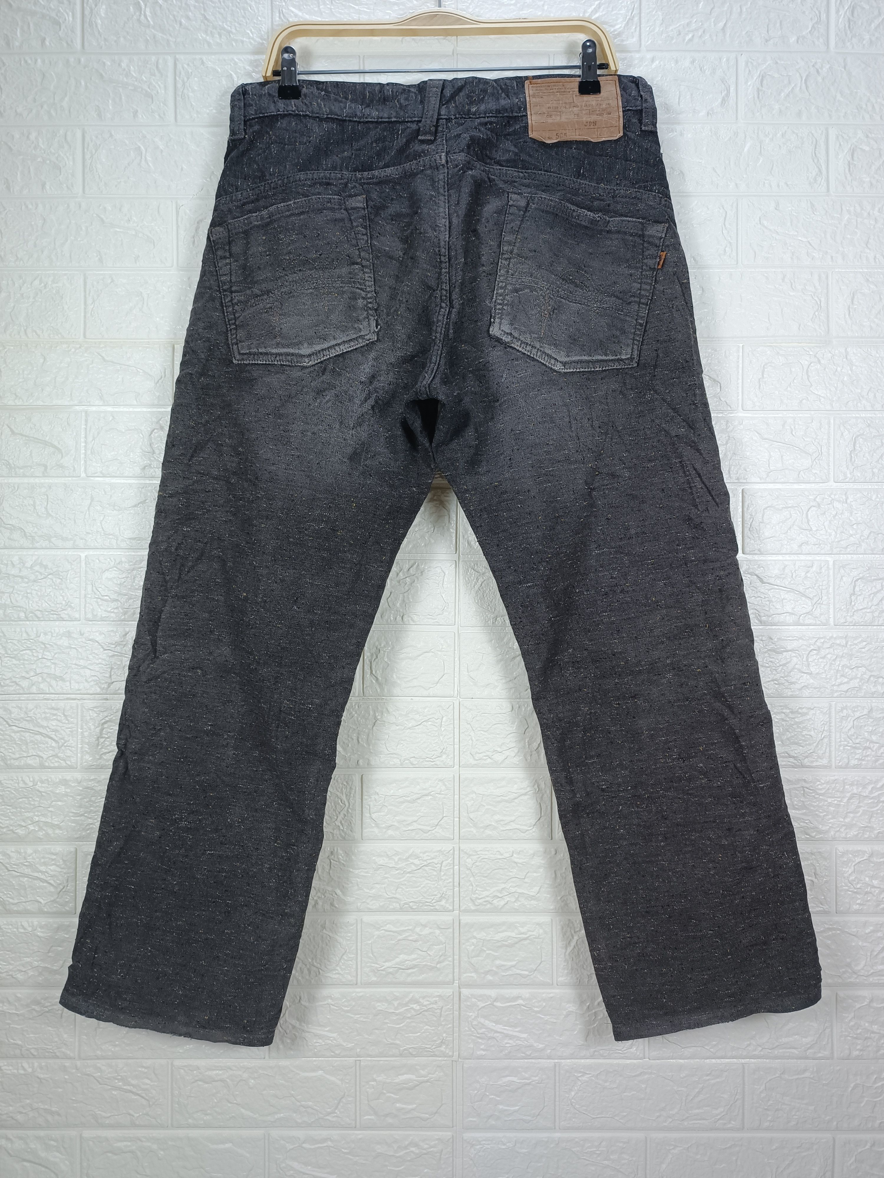 Edwin Vintage Edwin 505 Orange Tab Sun Faded Black Jeans Size US 32 / EU 48 - 5 Thumbnail