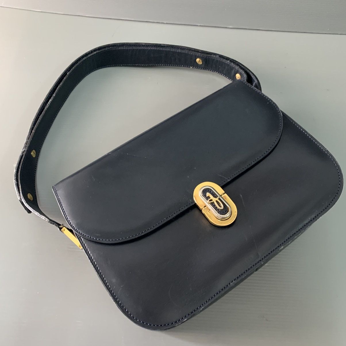 Branded Leather Montana Like Celine Box Design Bag Size ONE SIZE - 3 Thumbnail
