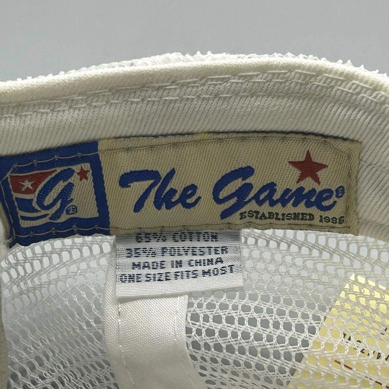 The Game Vintage Reno Aces Trucker Hat Men Blue Camo MiLB Snap Back Size ONE SIZE - 4 Thumbnail