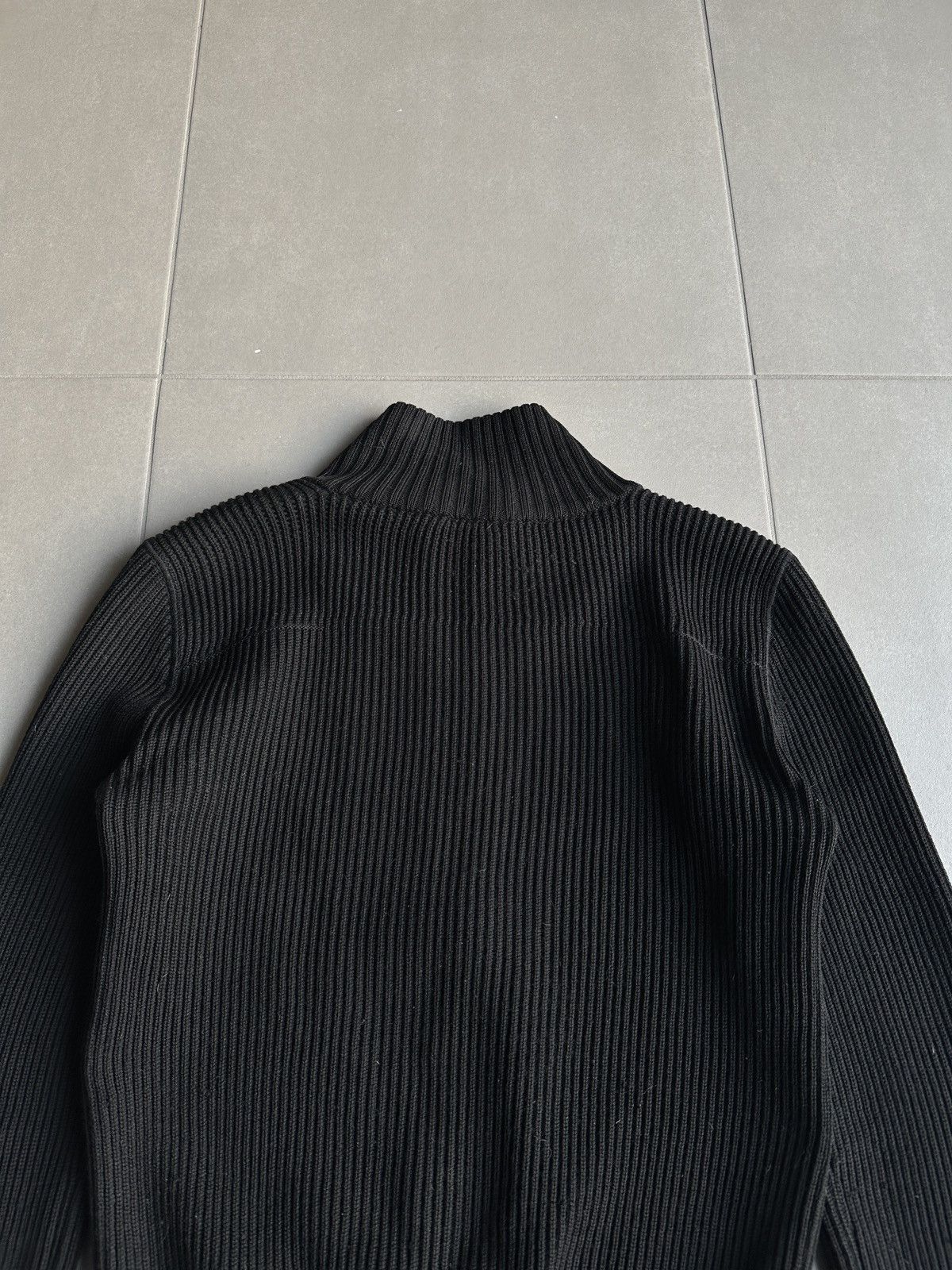 Dior × Hedi Slimane Dior Homme AW07 “Navigate” thumb hole diver knit sweater Size US S / EU 44-46 / 1 - 12 Thumbnail