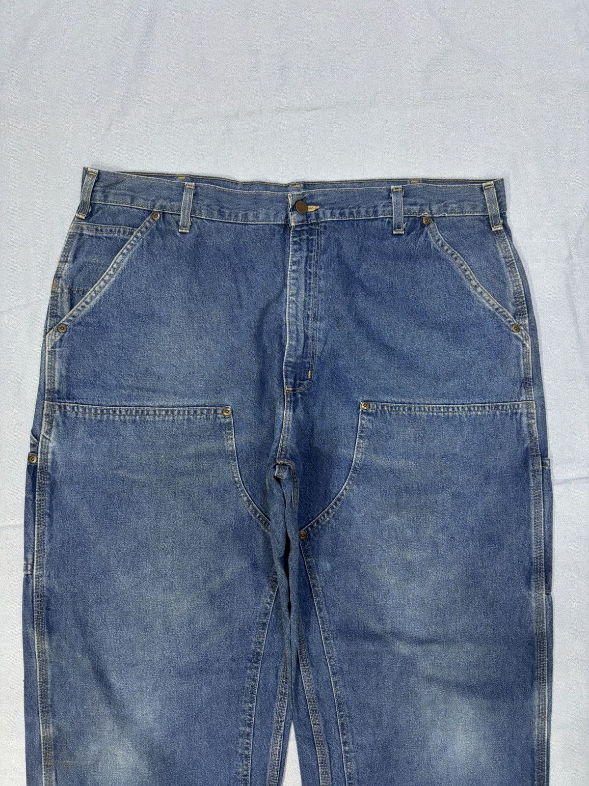 Carhartt Vintage Carhartt B273 DST double knee denim Size US 40 / EU 56 - 4 Thumbnail