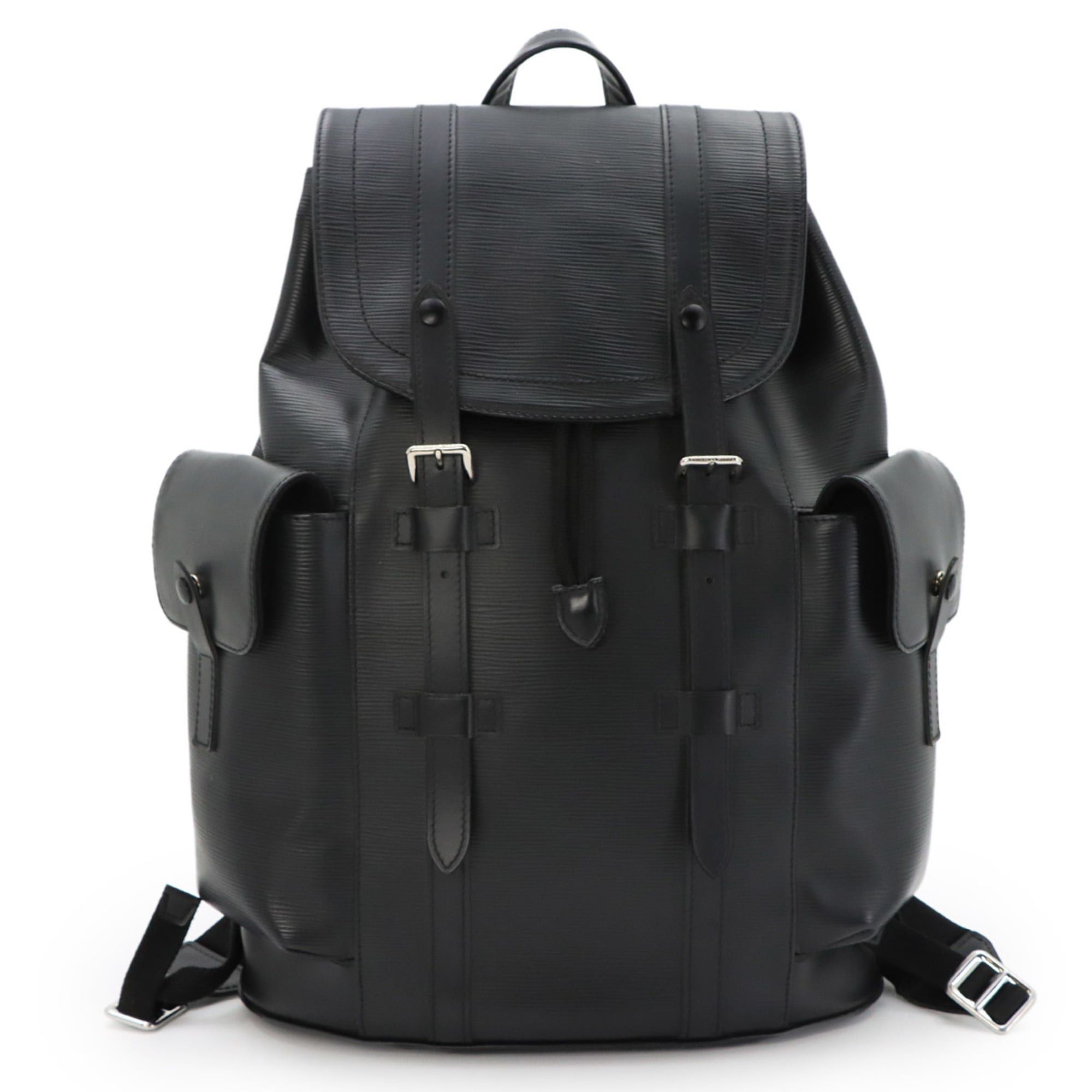 Louis Vuitton Louis Vuitton Epi Christopher PM Backpack, Leather, Noir (M50158) Size ONE SIZE - 1 Thumbnail