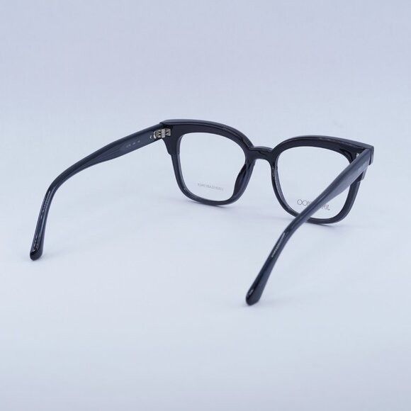 Jimmy Choo Jimmy Choo JC176 018R 00 Eyeglasses Dark Gray Glittergy 49mm Size ONE SIZE - 4 Thumbnail