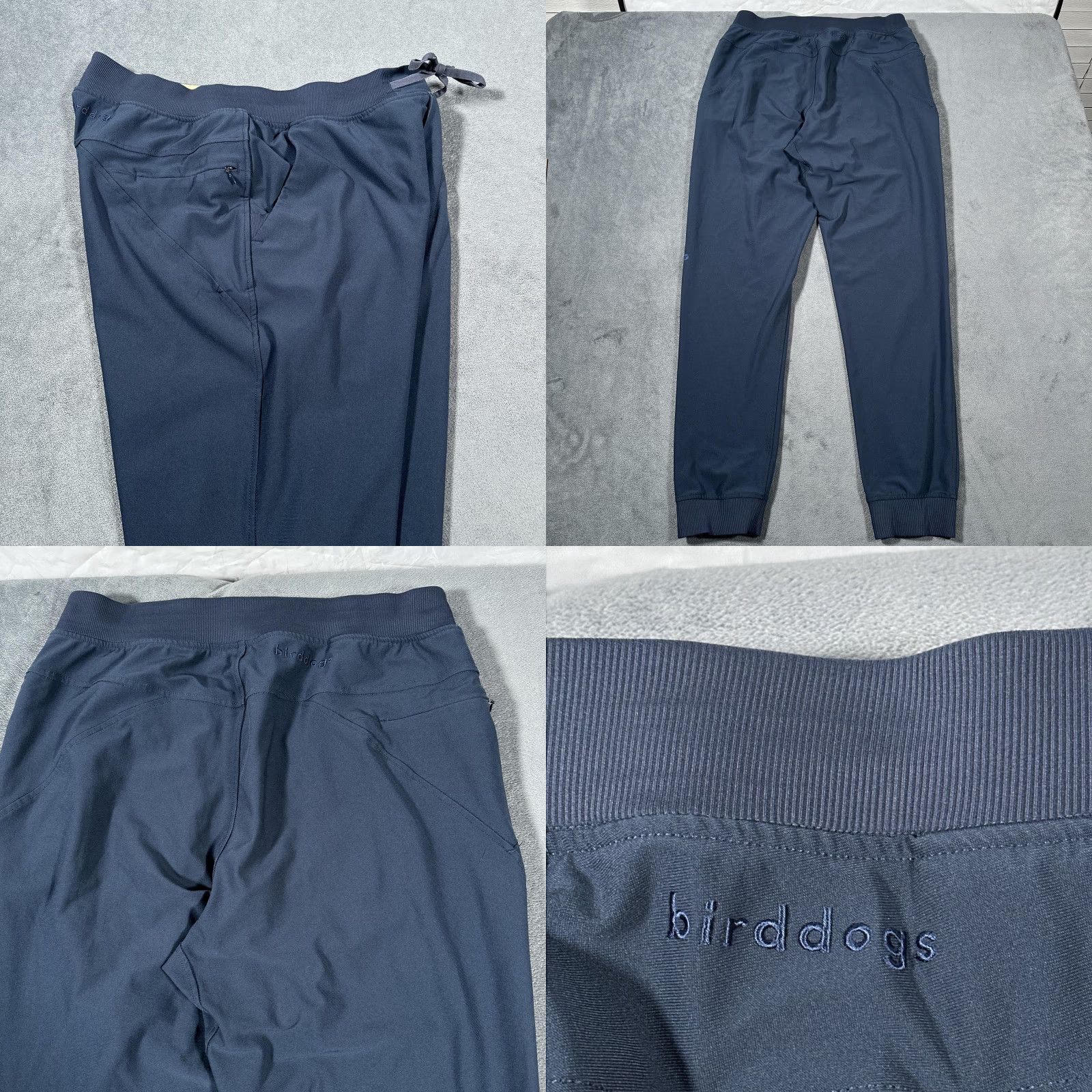 Vintage Birddogs Joggers Pants Mens XL Blue Built-In Liner Athletic Stretch Zip Pocket Size US 36 / EU 52 - 8 Thumbnail