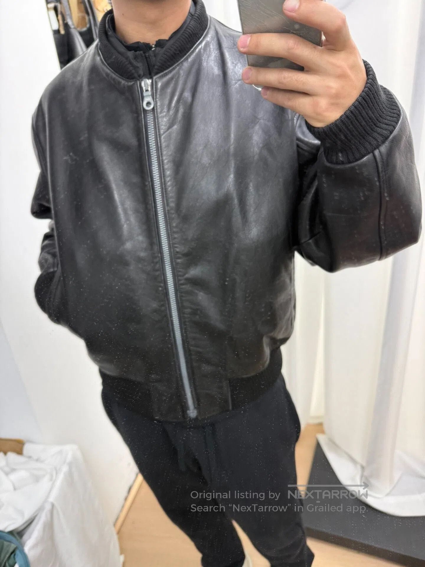 Yohji Yamamoto Yohji Yamamoto RIRI Zipped Jacket. Size US L / EU 52-54 / 3 - 7 Thumbnail