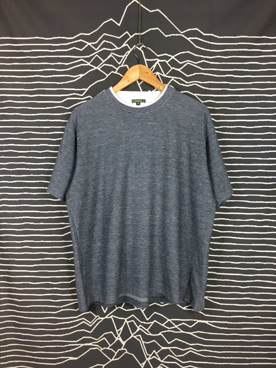 Vintage The Greatess Double Layer Collar Casual Tee Size US XL / EU 56 / 4 - 1 Thumbnail